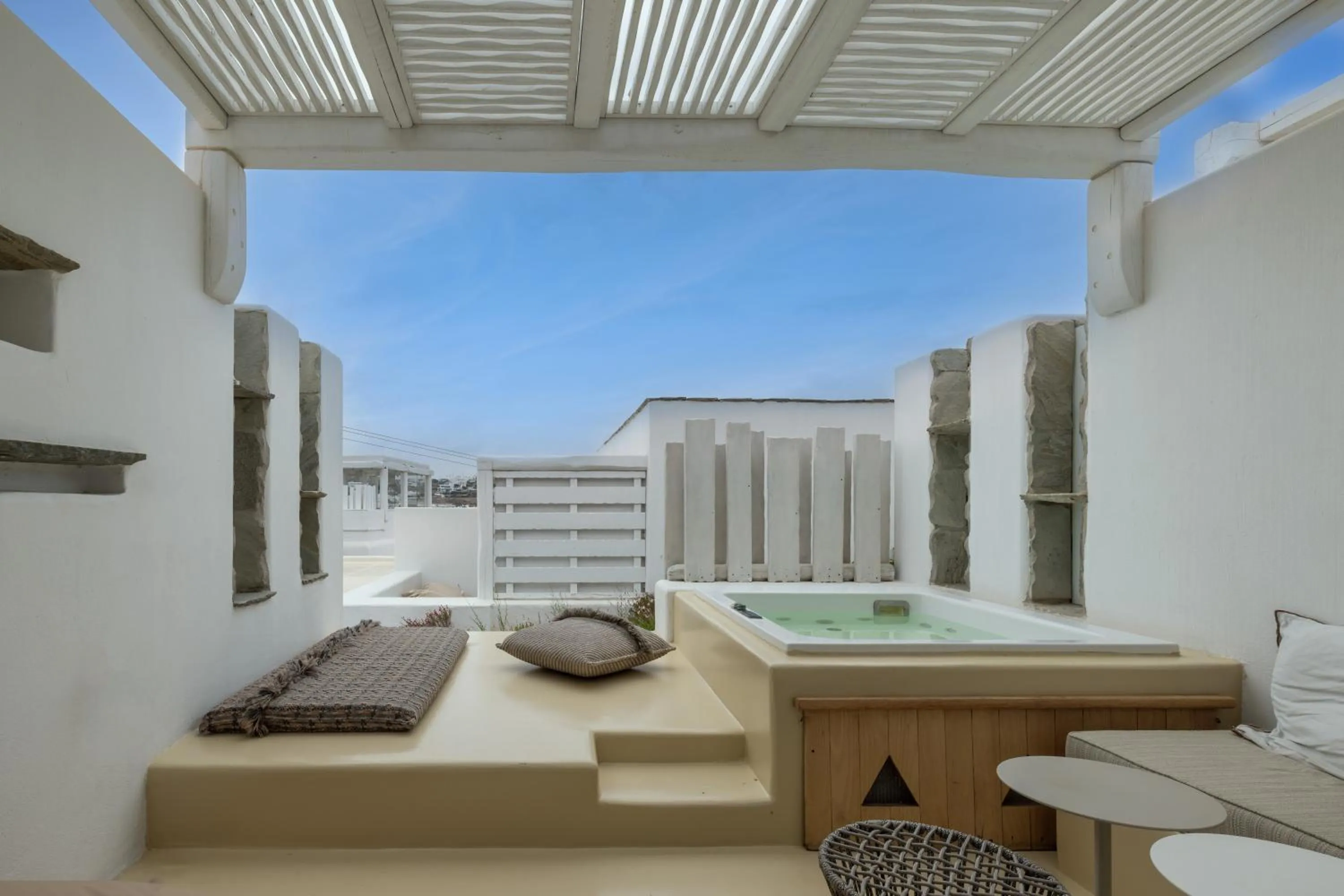 Balcony/Terrace in Kove Mykonos - A Myconian Collection Hotel