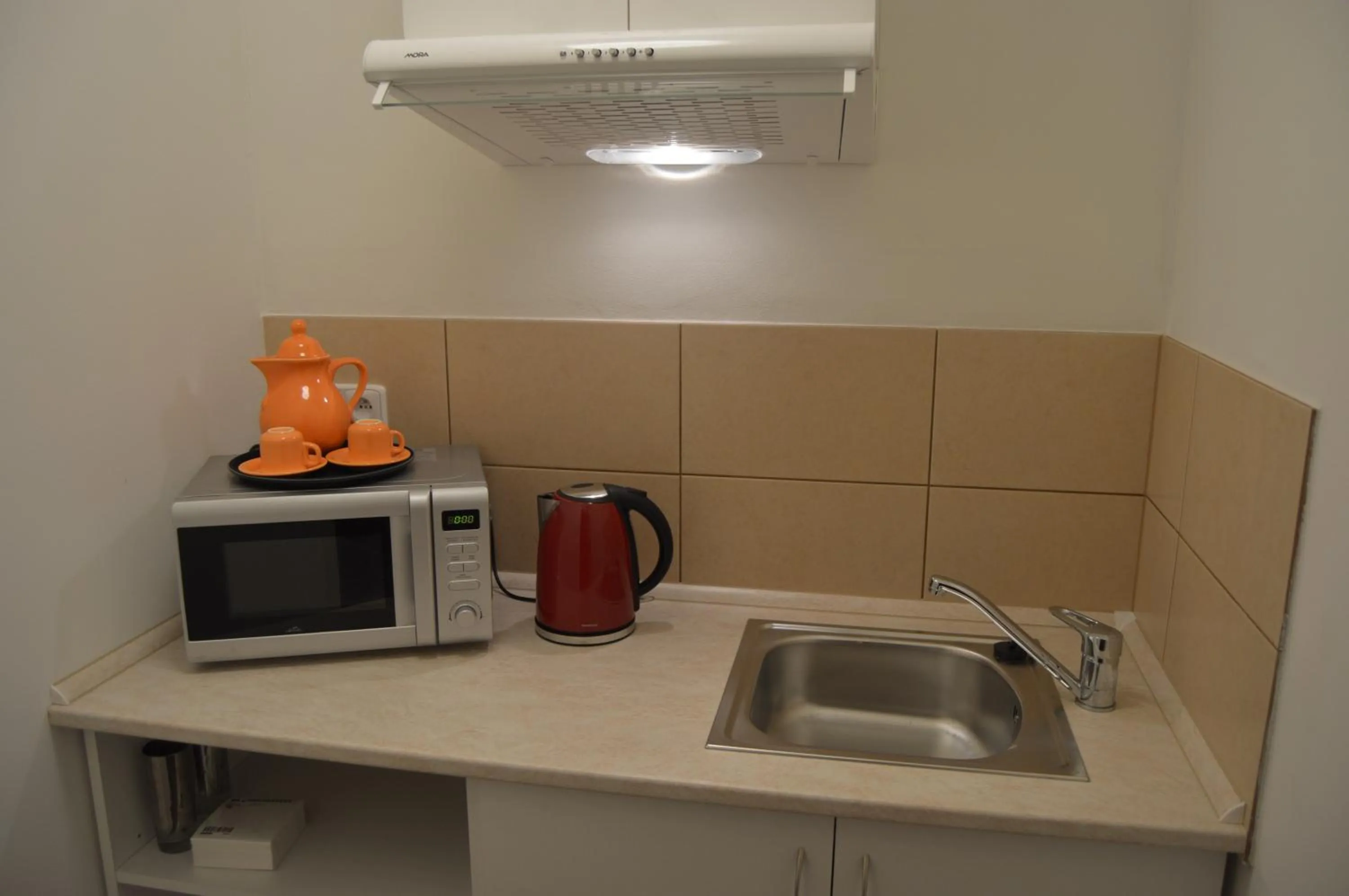 Kitchen or kitchenette in HOTEL ARÉNA