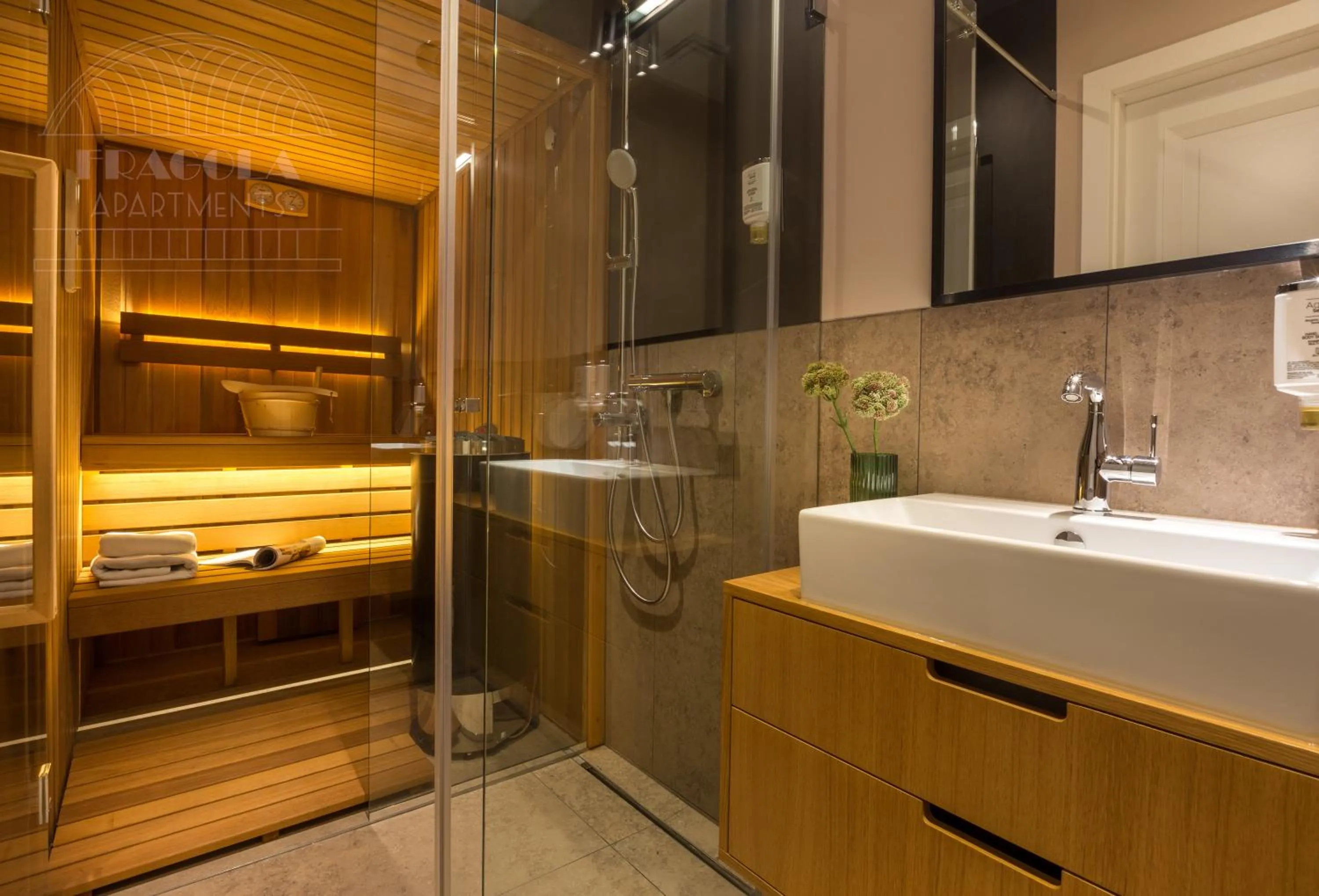 Sauna in Fragola Apartments Old Town