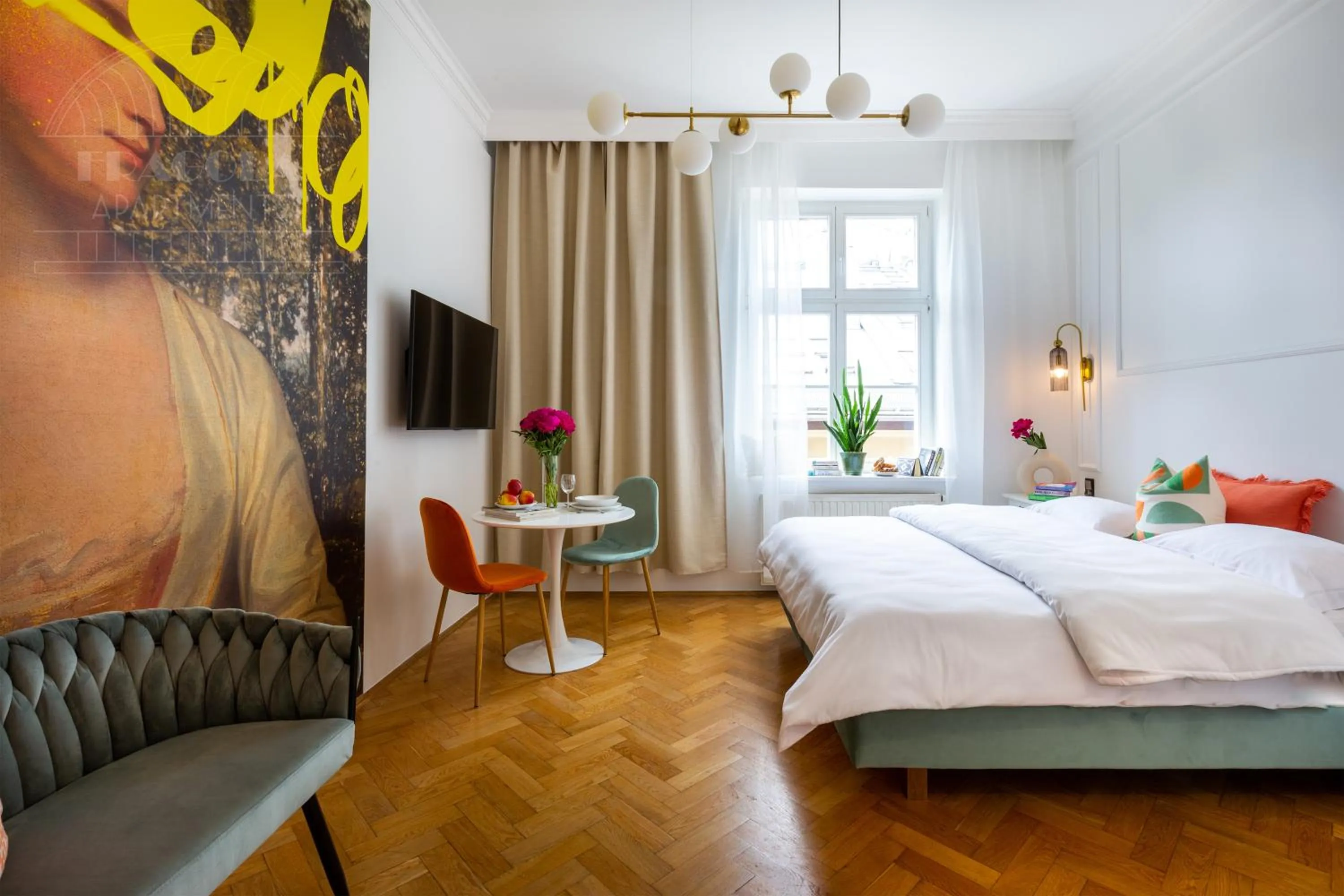 Bed in Fragola Apartments Old Town