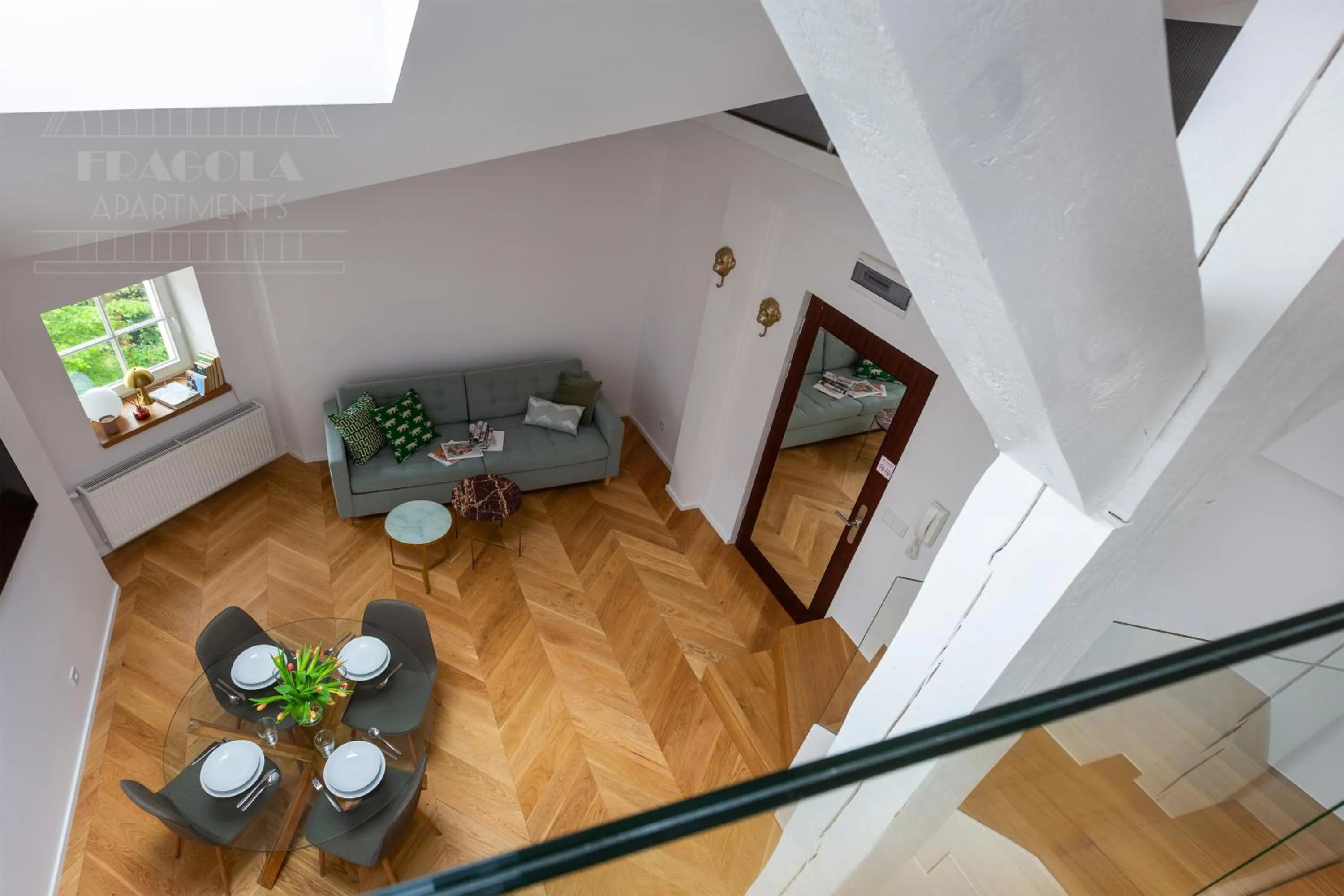 Living room in Fragola Apartments Old Town