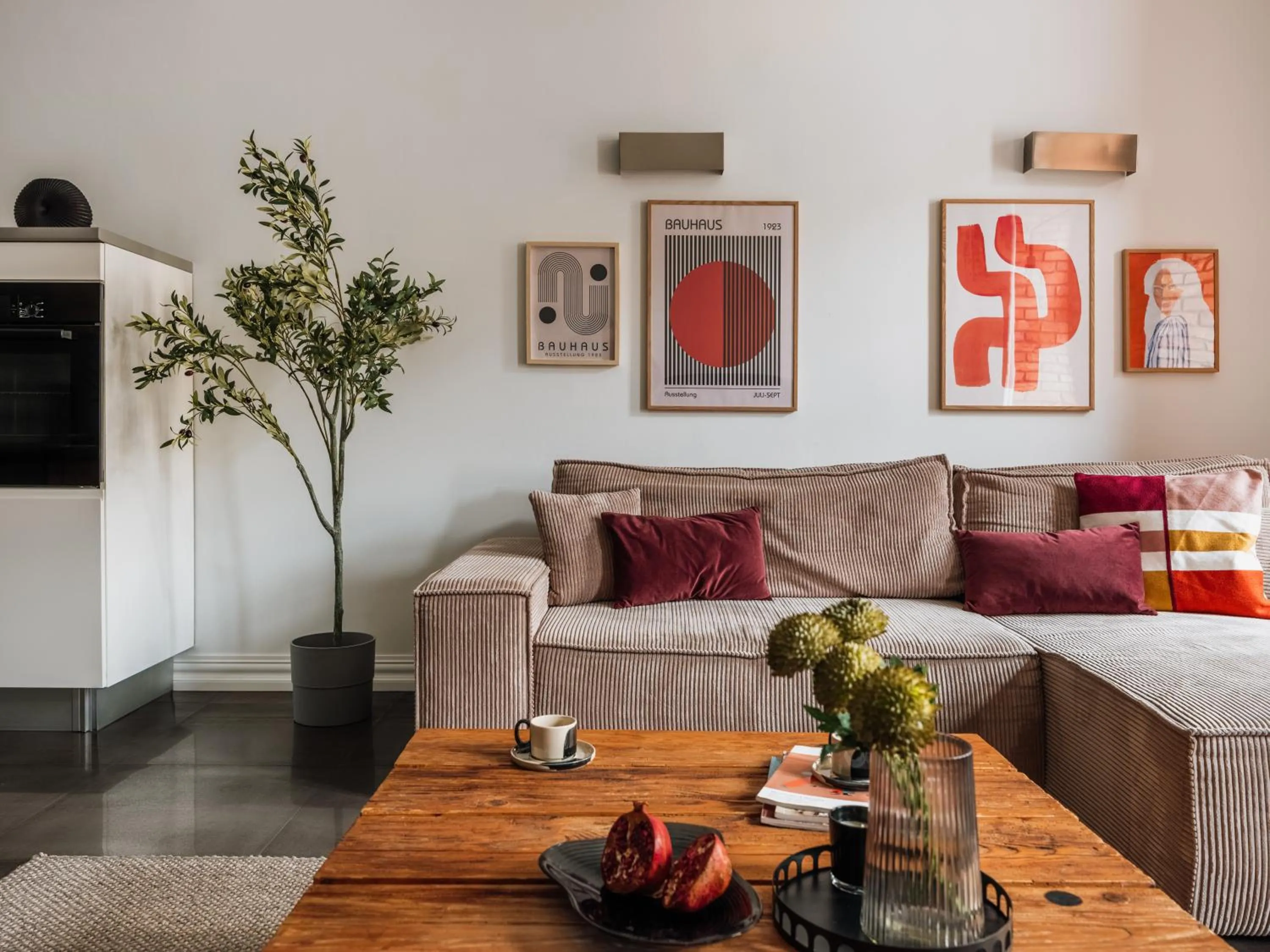 Living room in Fragola Apartments Old Town