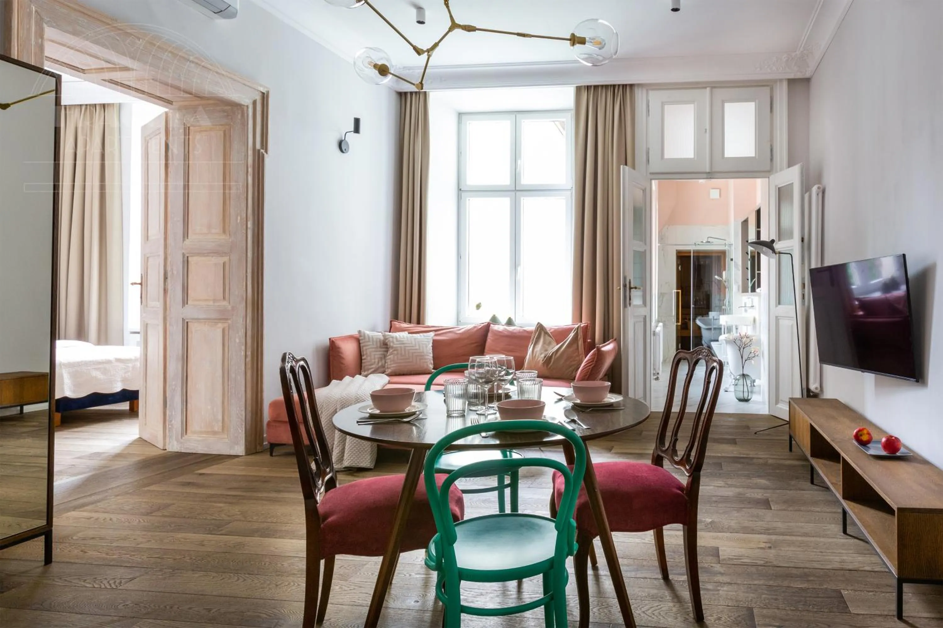 Living room in Fragola Apartments Old Town