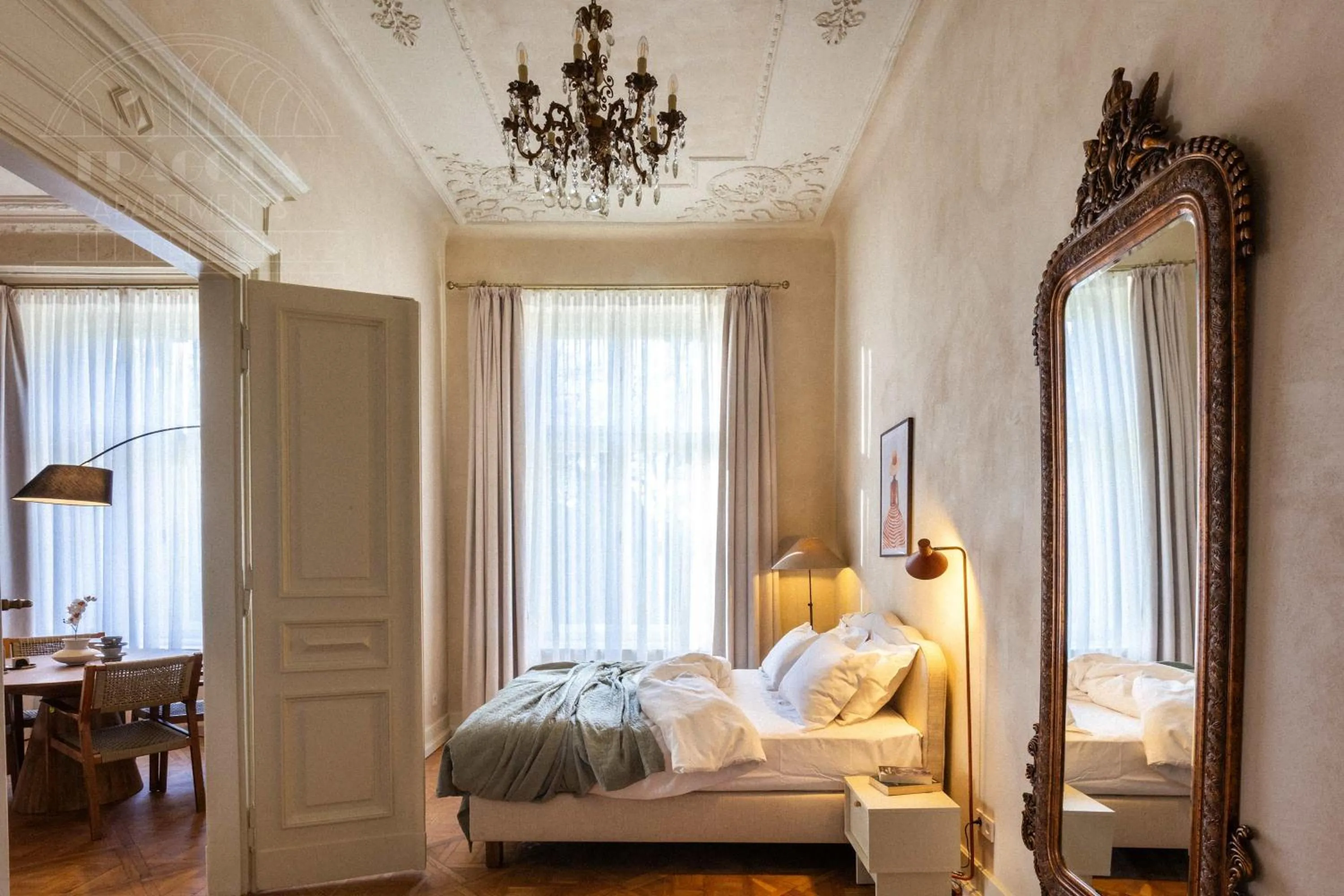 Bedroom, Bed in Fragola Apartments Old Town