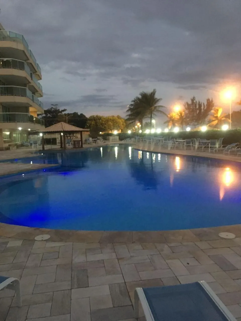 Pool view in Apartamento Marina