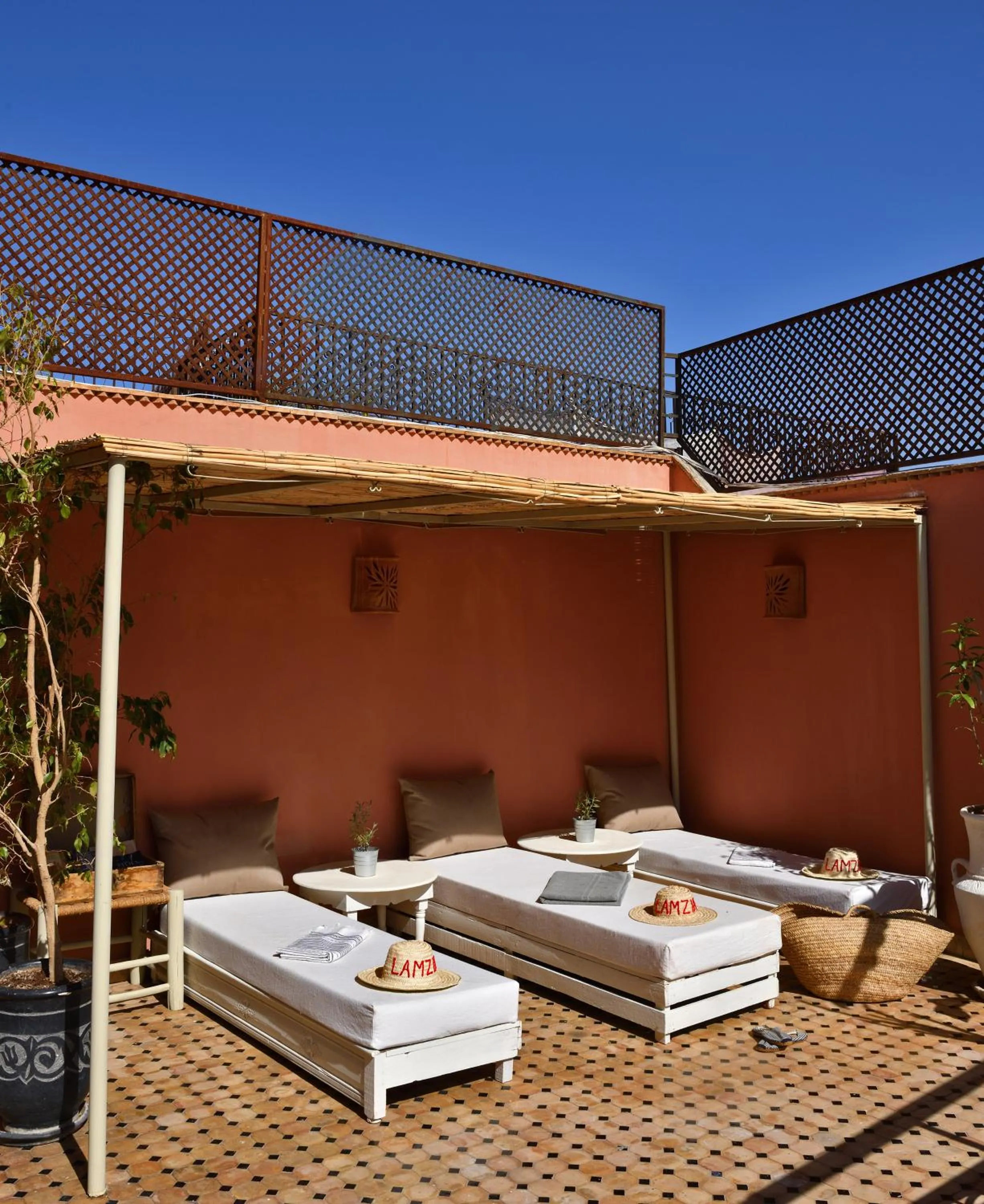 Patio in Riad Lamzia