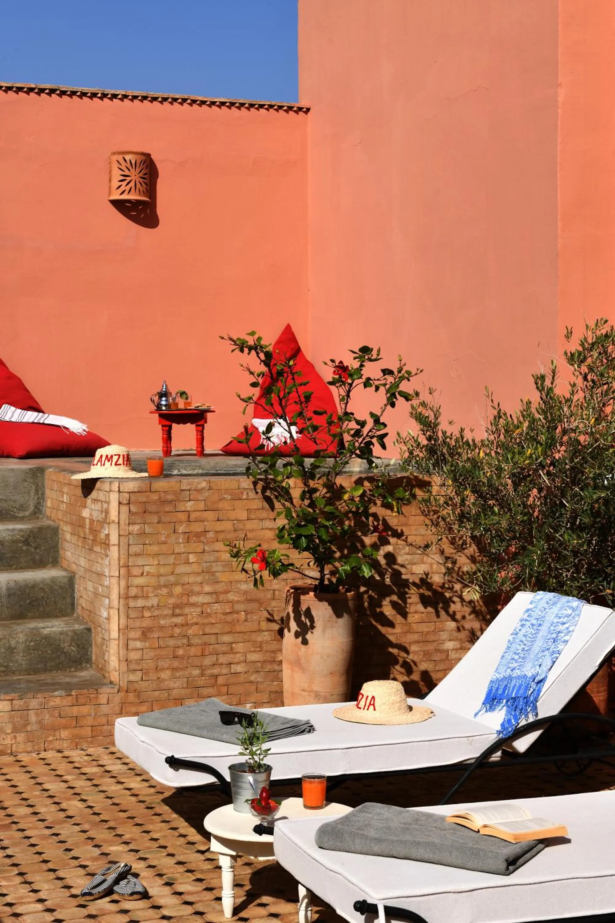 Patio in Riad Lamzia