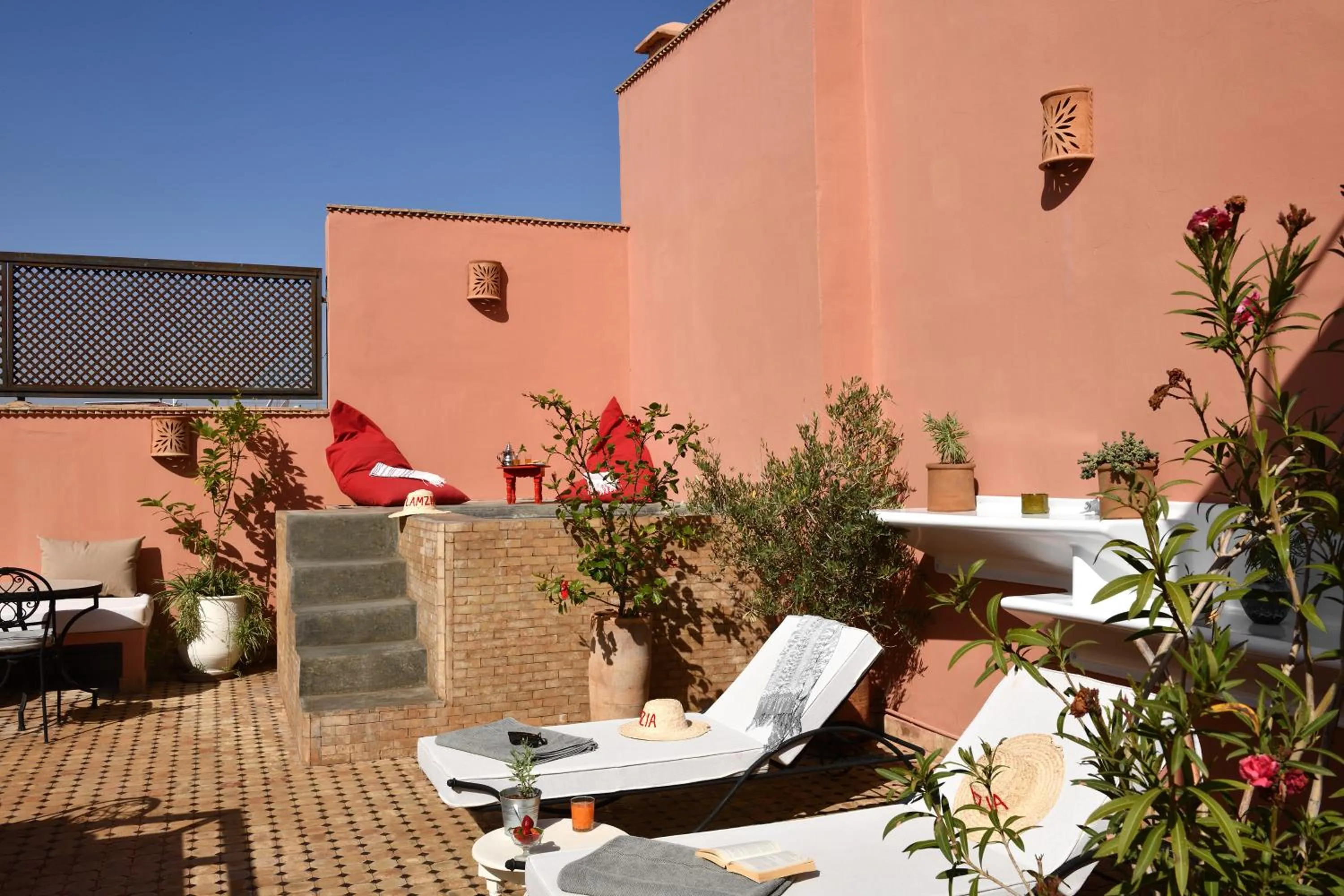 Patio in Riad Lamzia