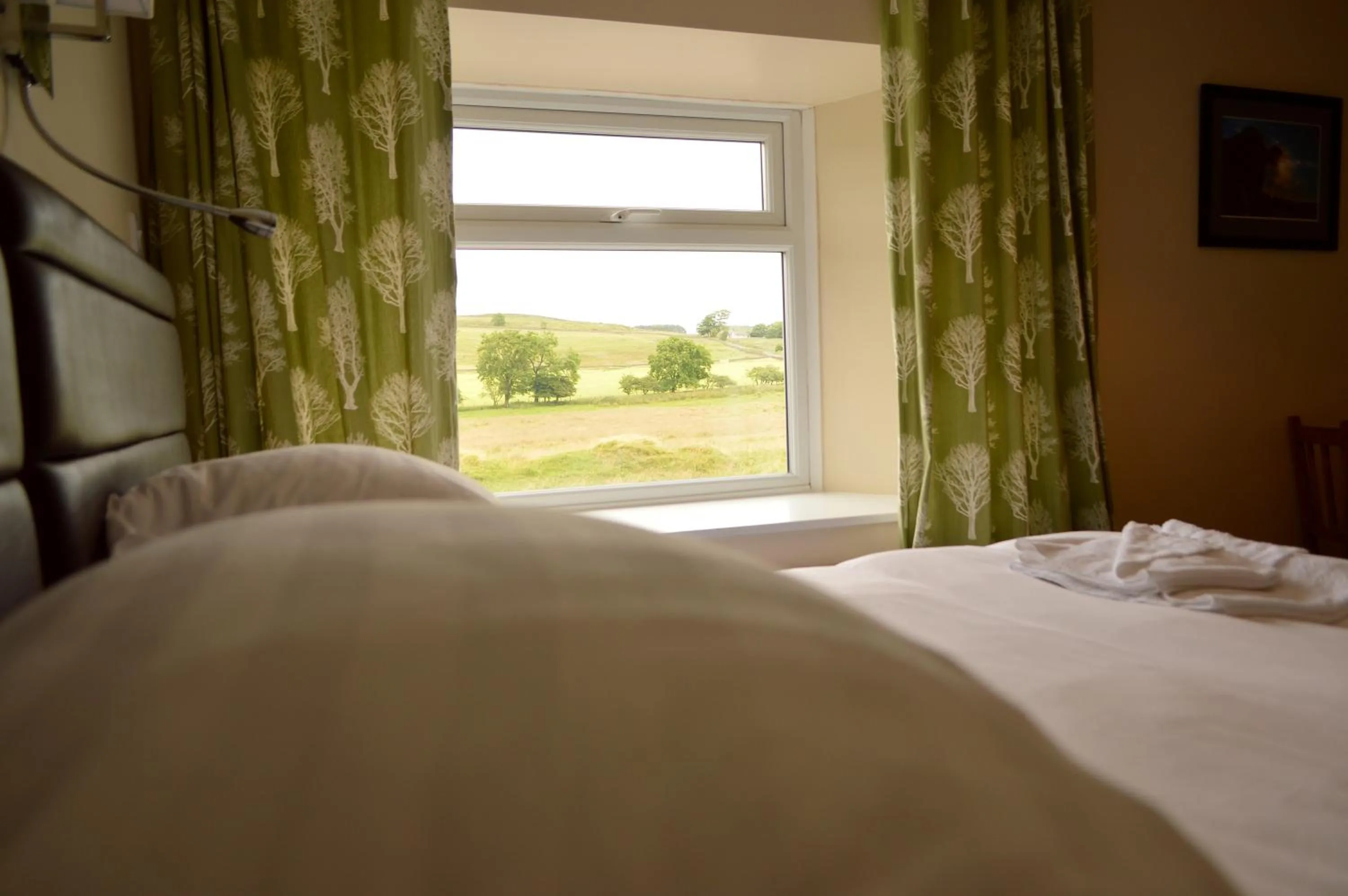 Bed in The Twice Brewed Inn