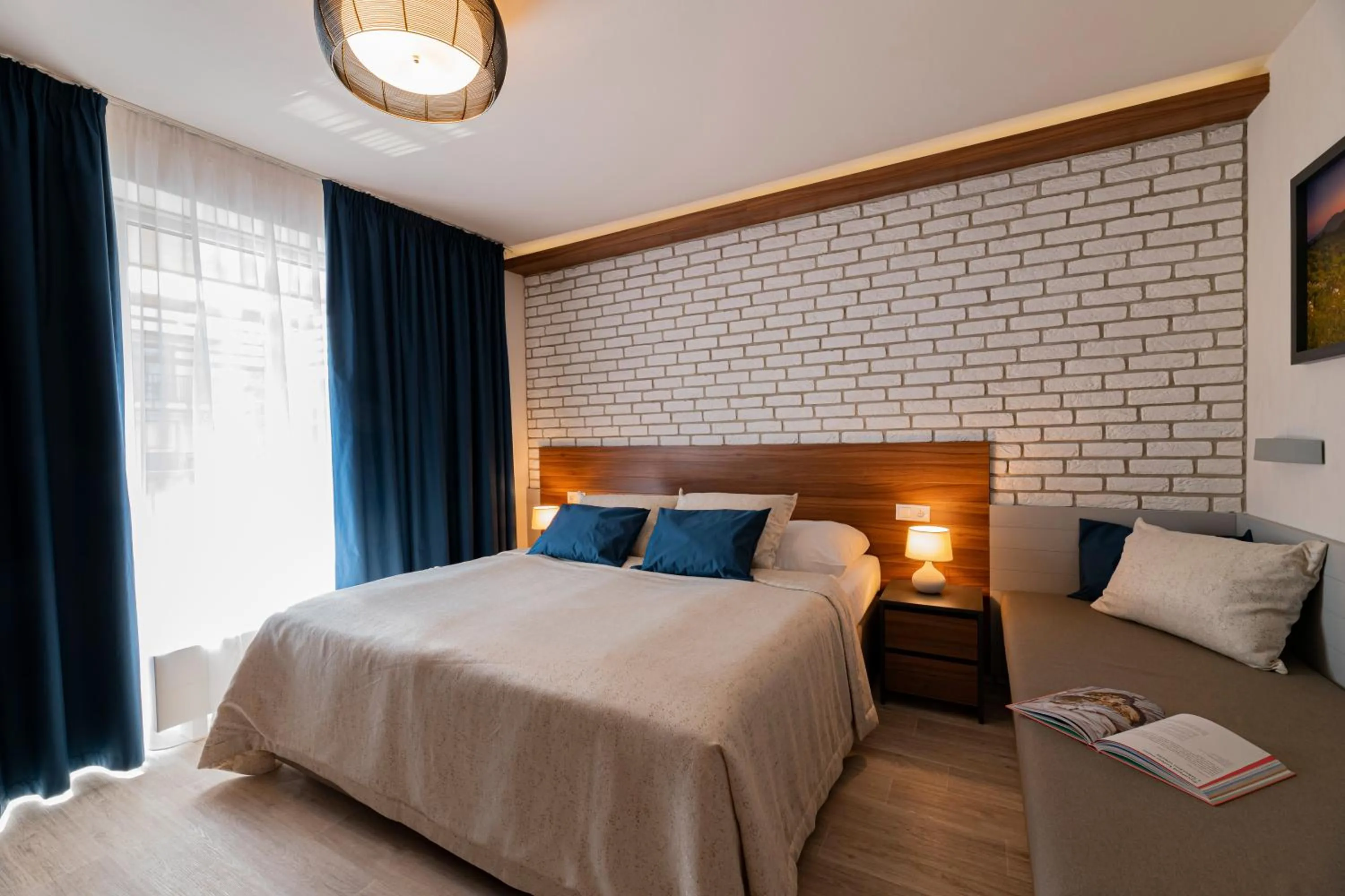 Bed in Hotel Aqualand Inn