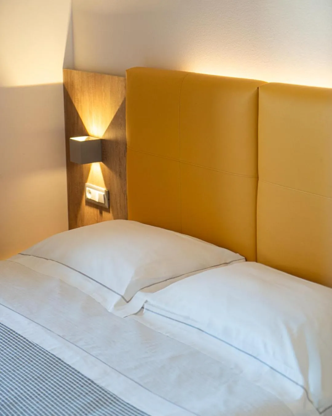 Bed in Hotel San Teodoro