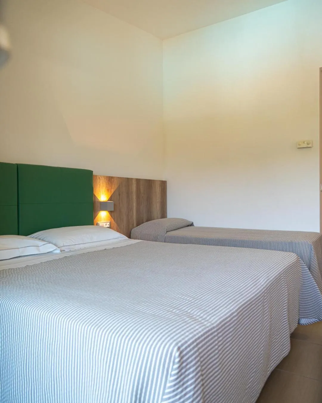 Bed in Hotel San Teodoro