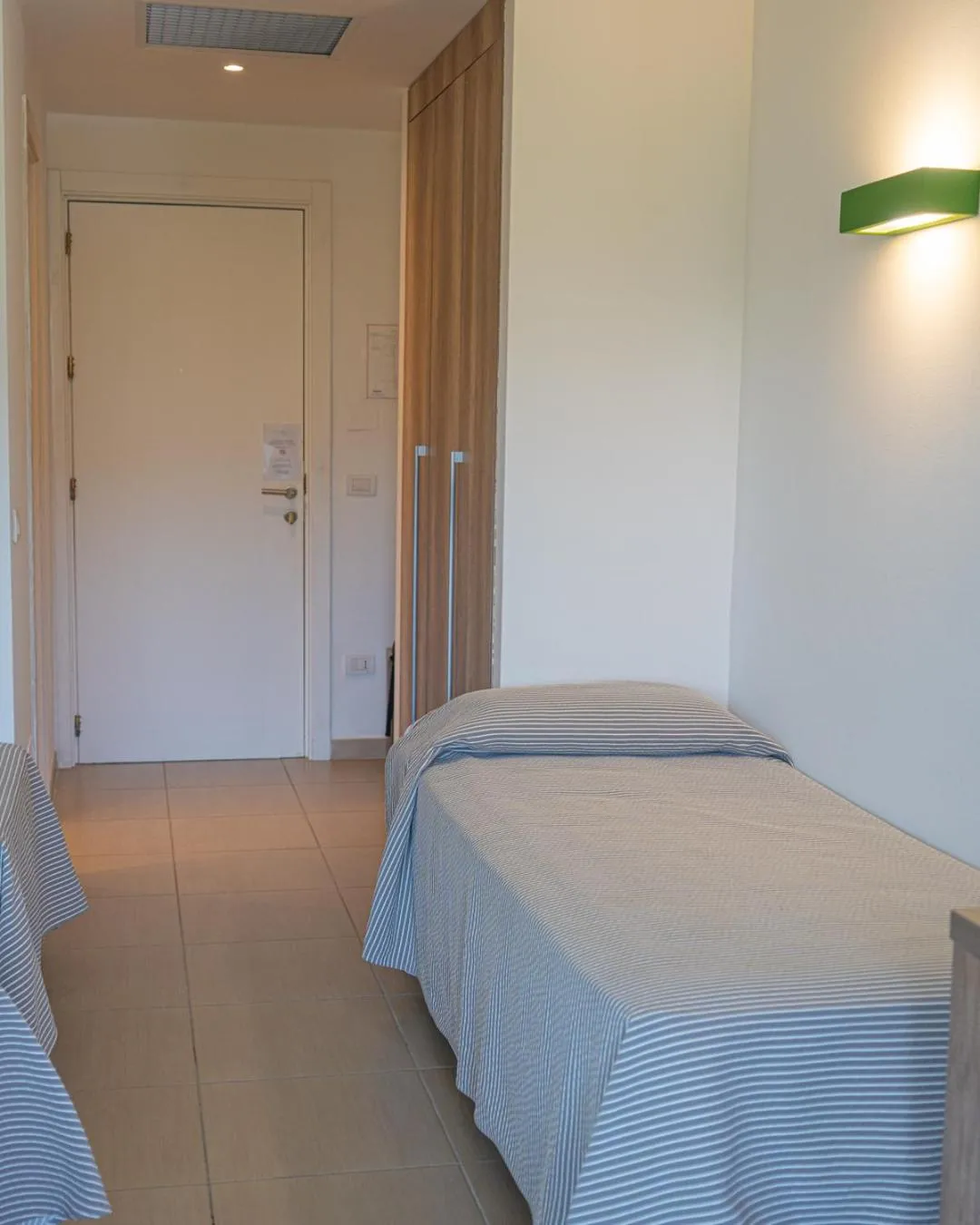 Bed in Hotel San Teodoro