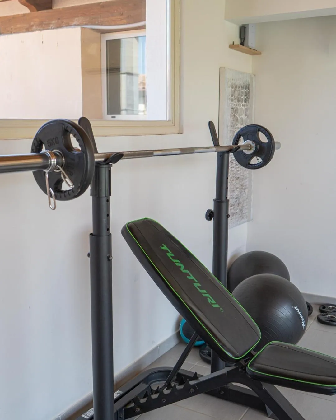 Fitness centre/facilities in Hotel San Teodoro
