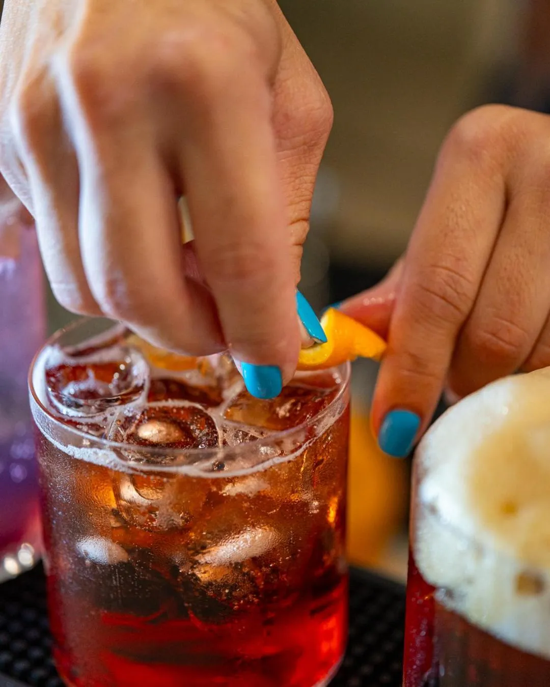 Lounge or bar in Hotel San Teodoro