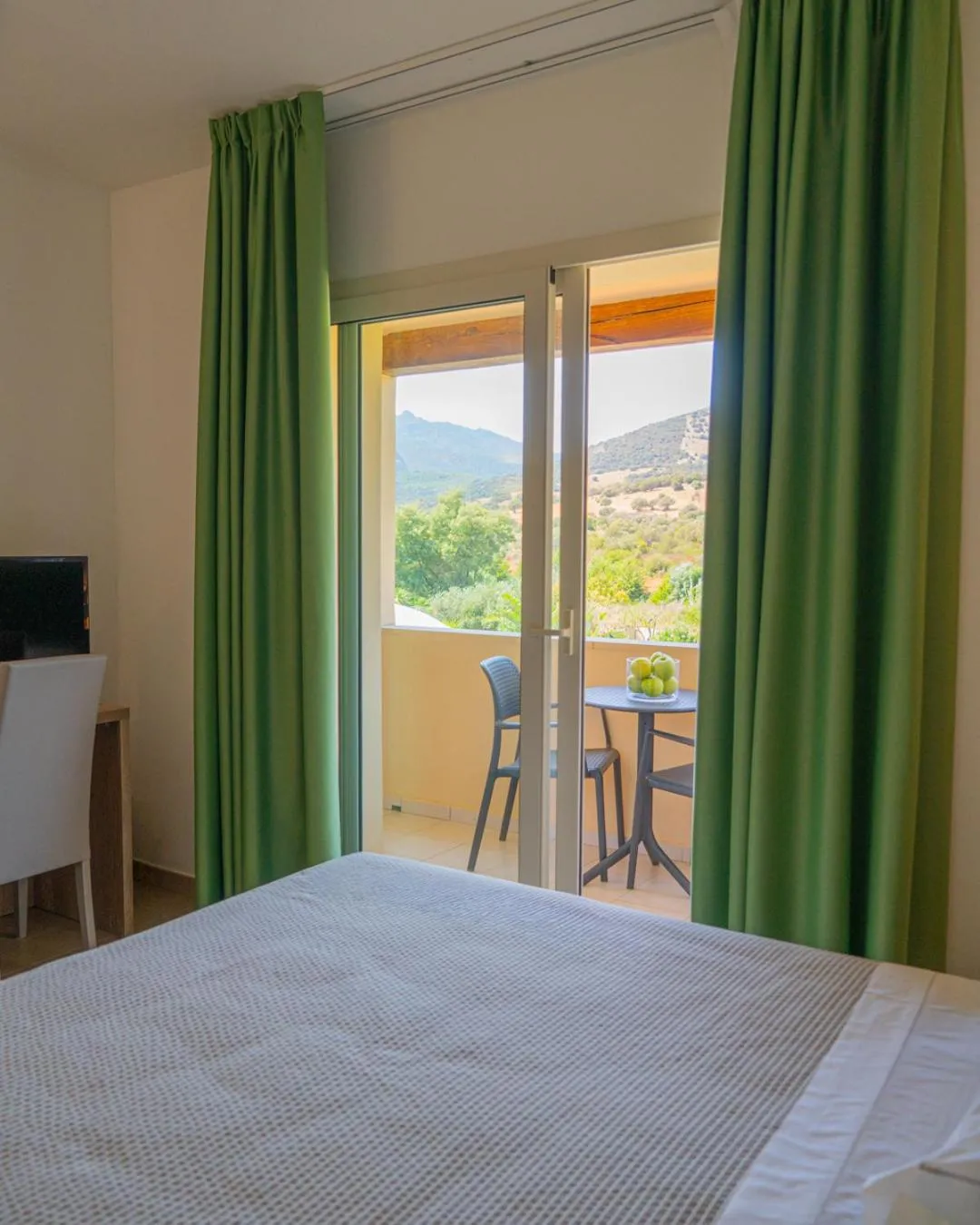 Bed in Hotel San Teodoro