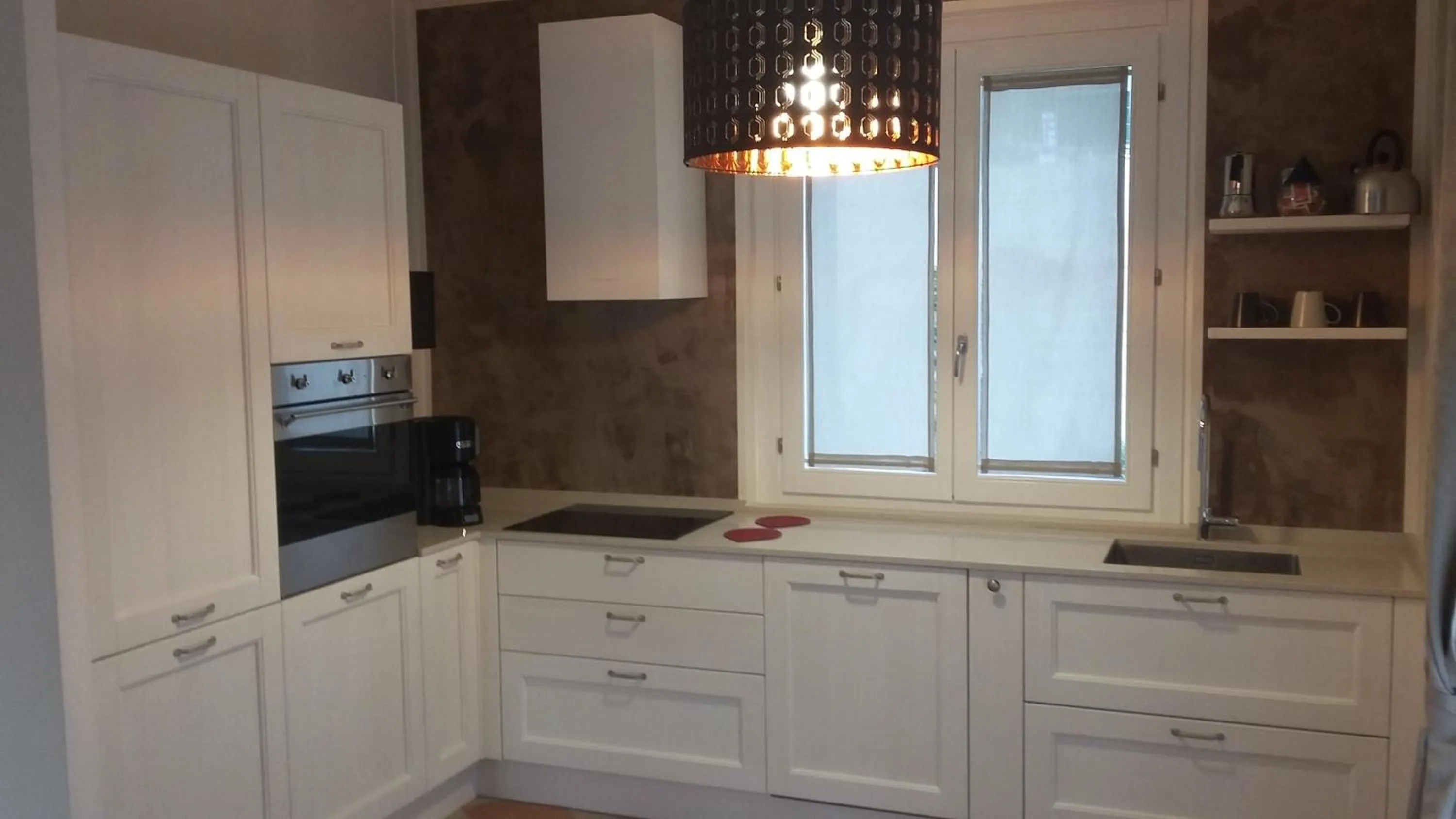 Kitchen or kitchenette in Residenza Leon