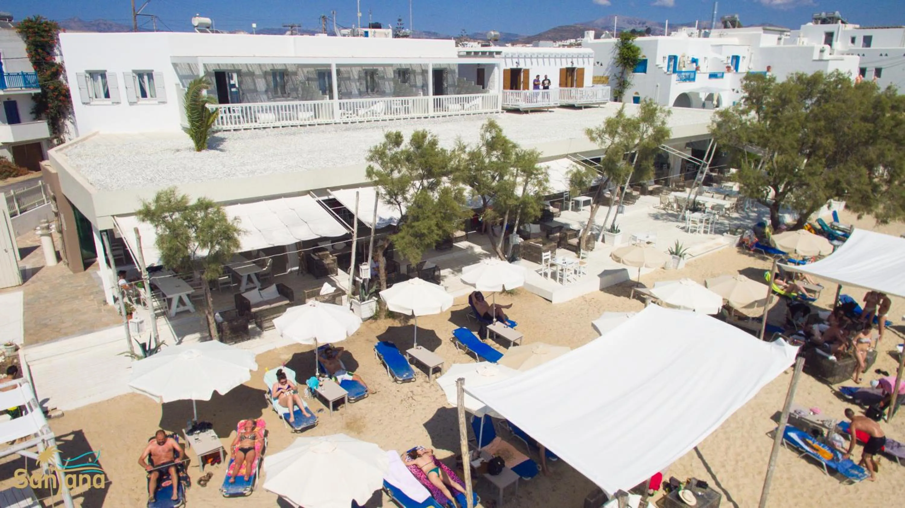 Bird's eye view in Santana Beach