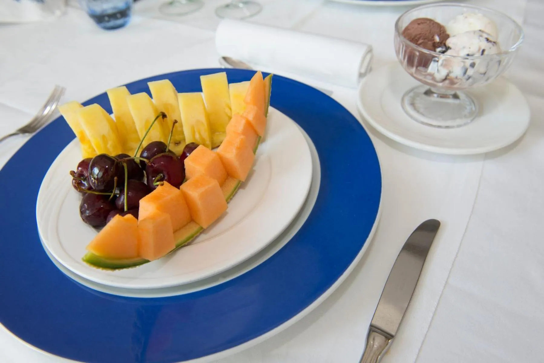 Food and drinks in Hotel Bella Zurigo