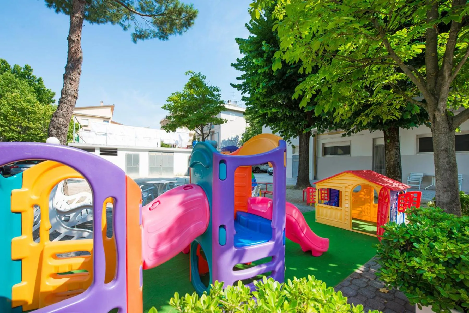 Children play ground in Hotel Bella Zurigo