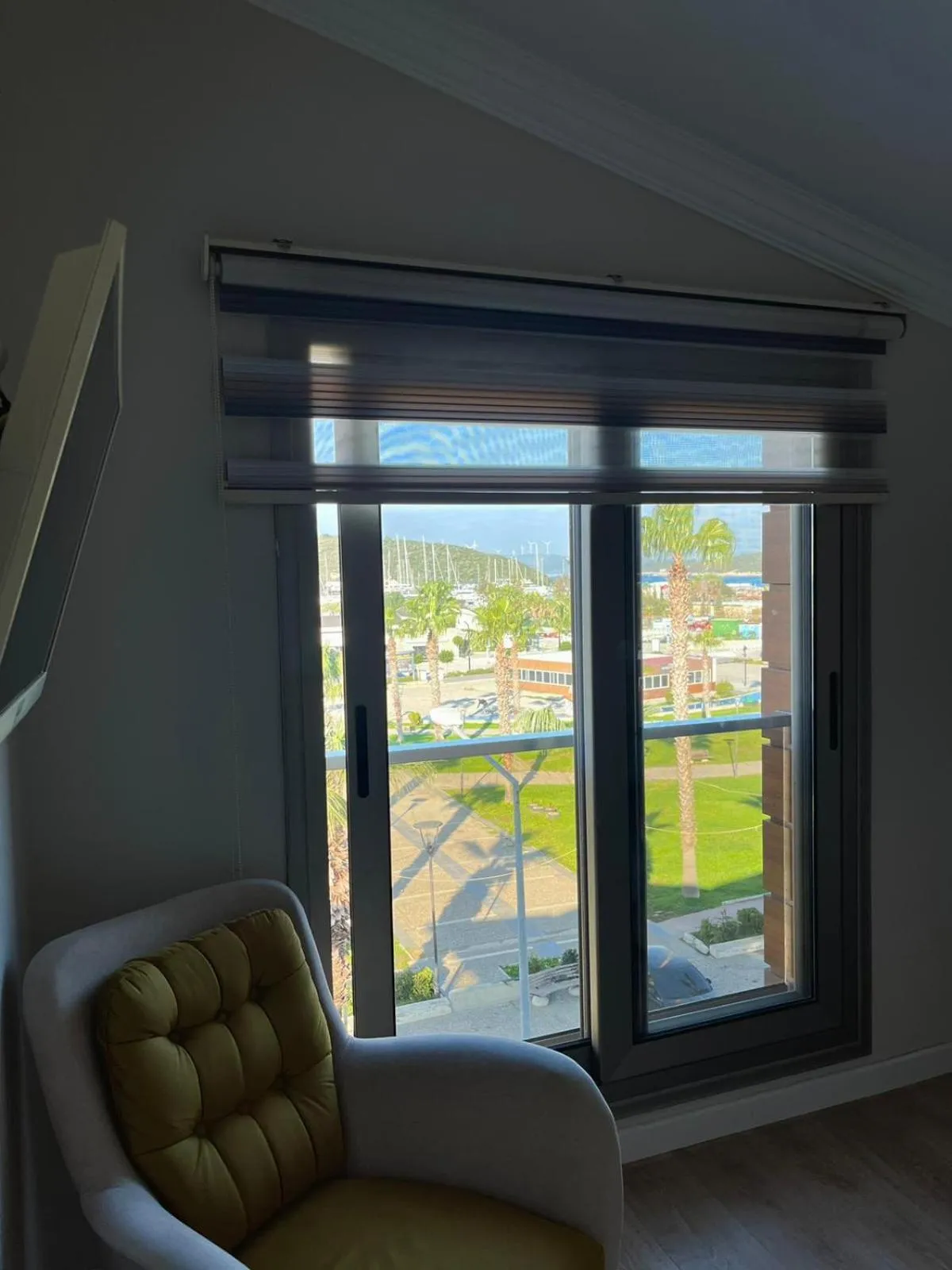 Living room in Sigacik Marina Apart Hotel