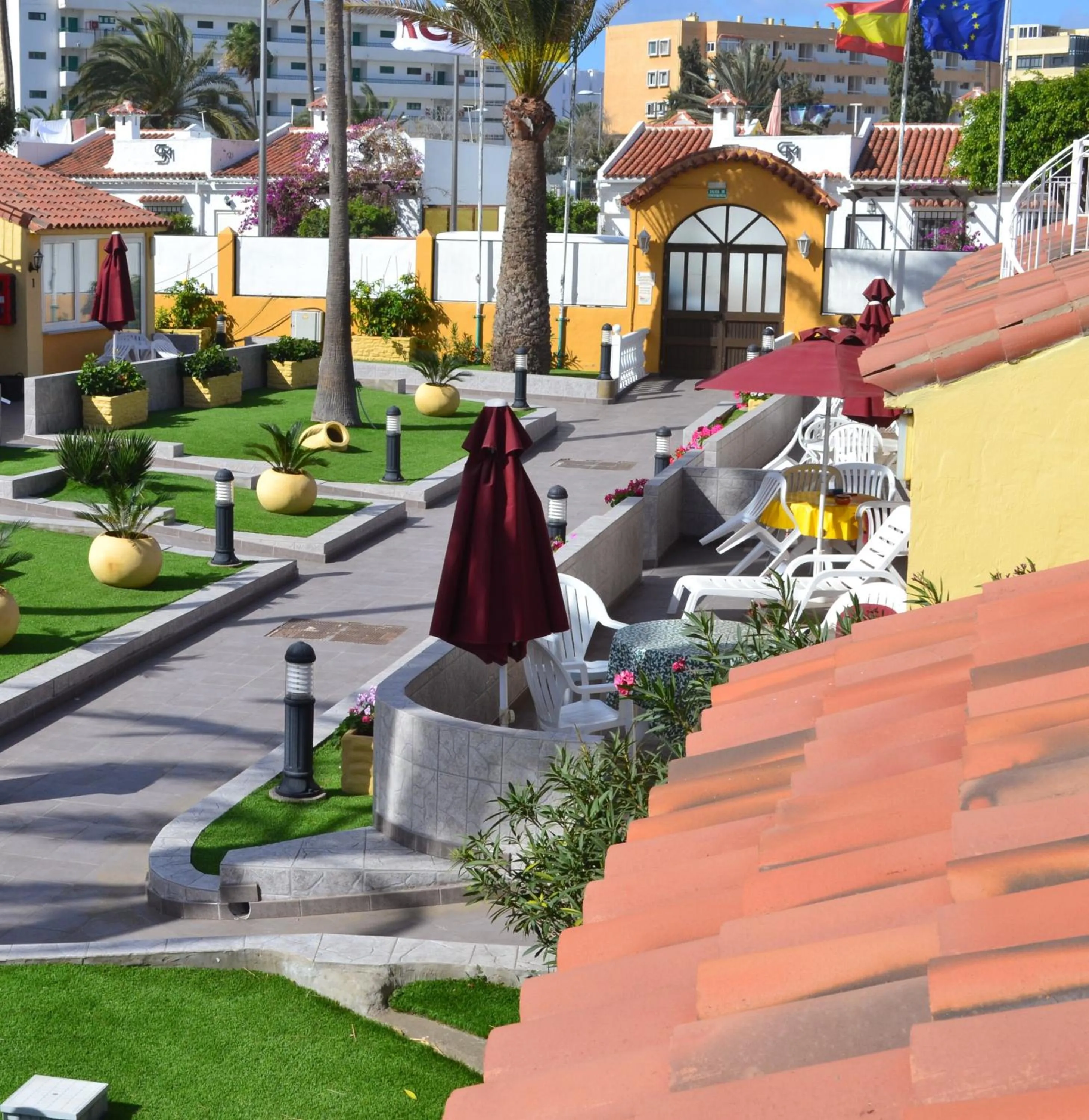 Garden in Bungalows Club Primavera