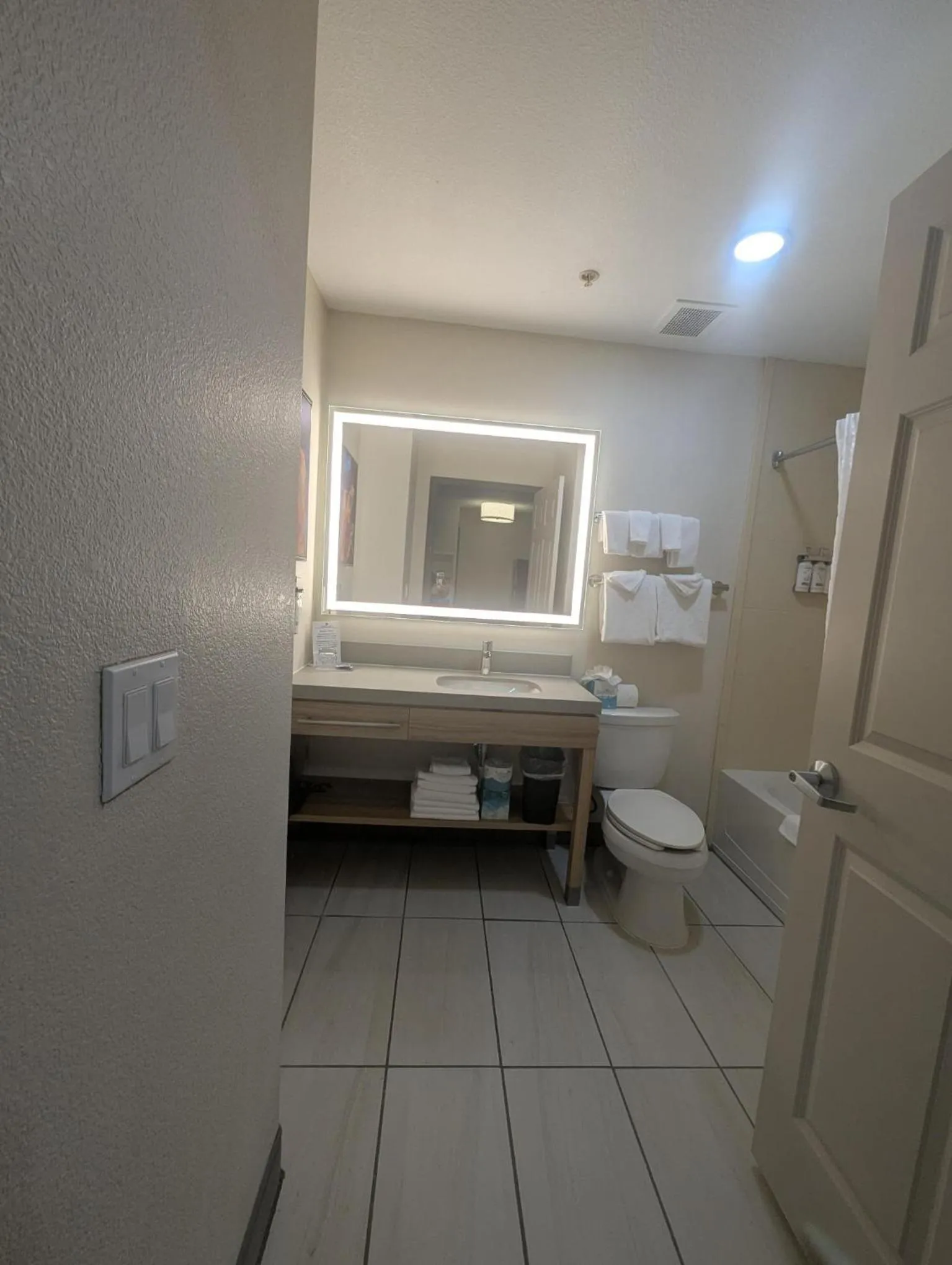 Shower in Candlewood Suites Loveland by IHG