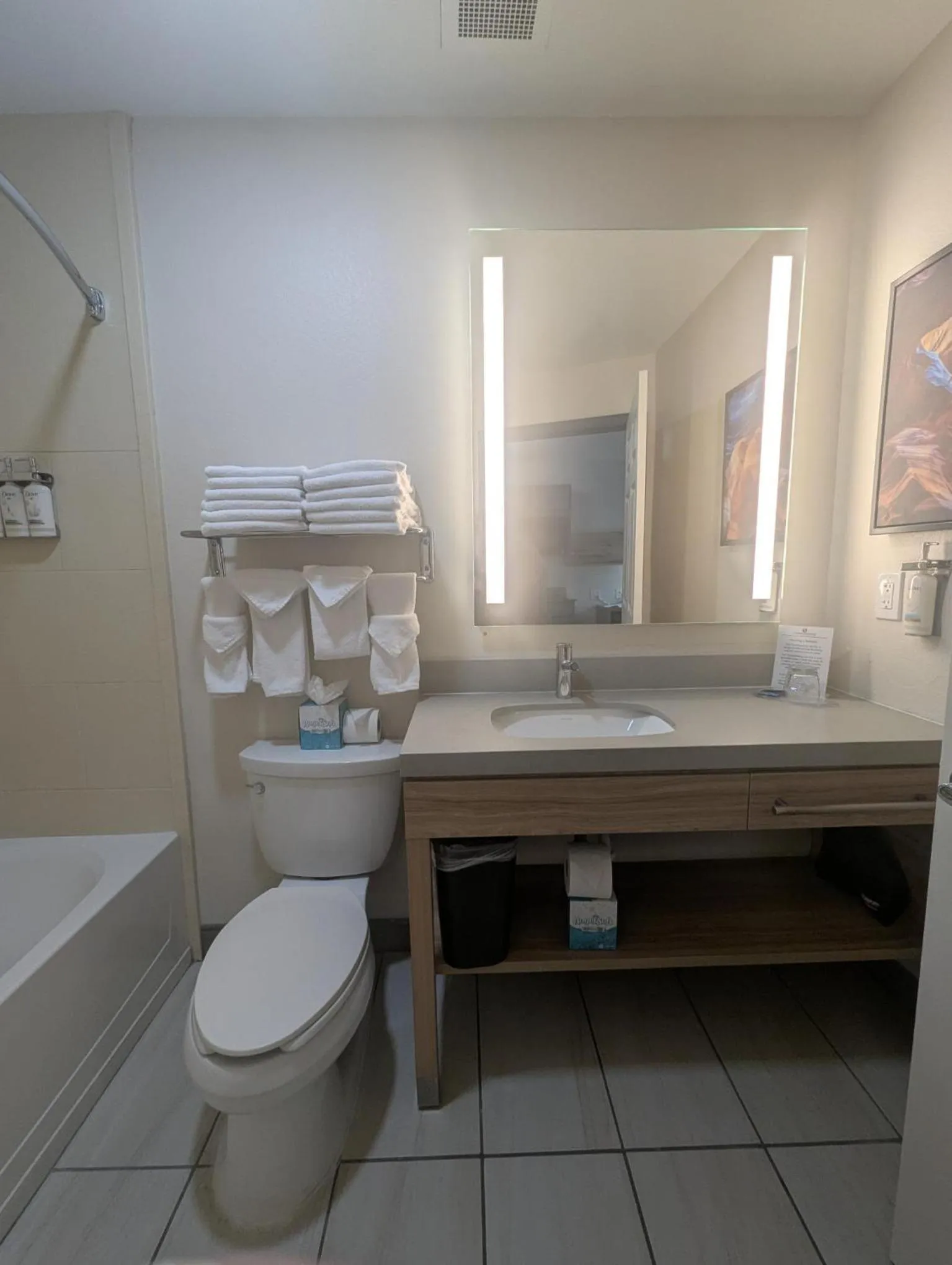 Bathroom in Candlewood Suites Loveland by IHG