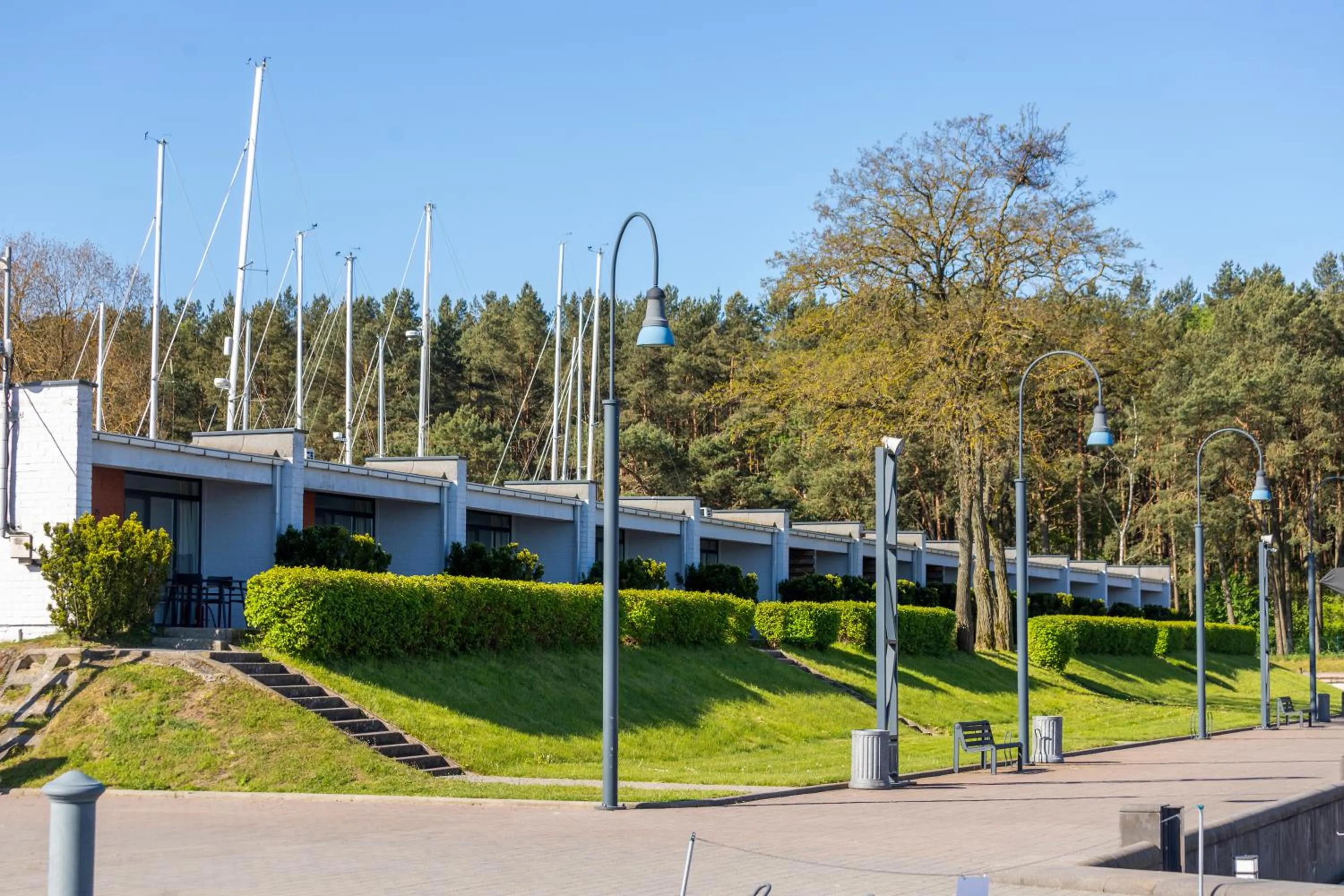 Property building in Smiltynės Jachtklubas