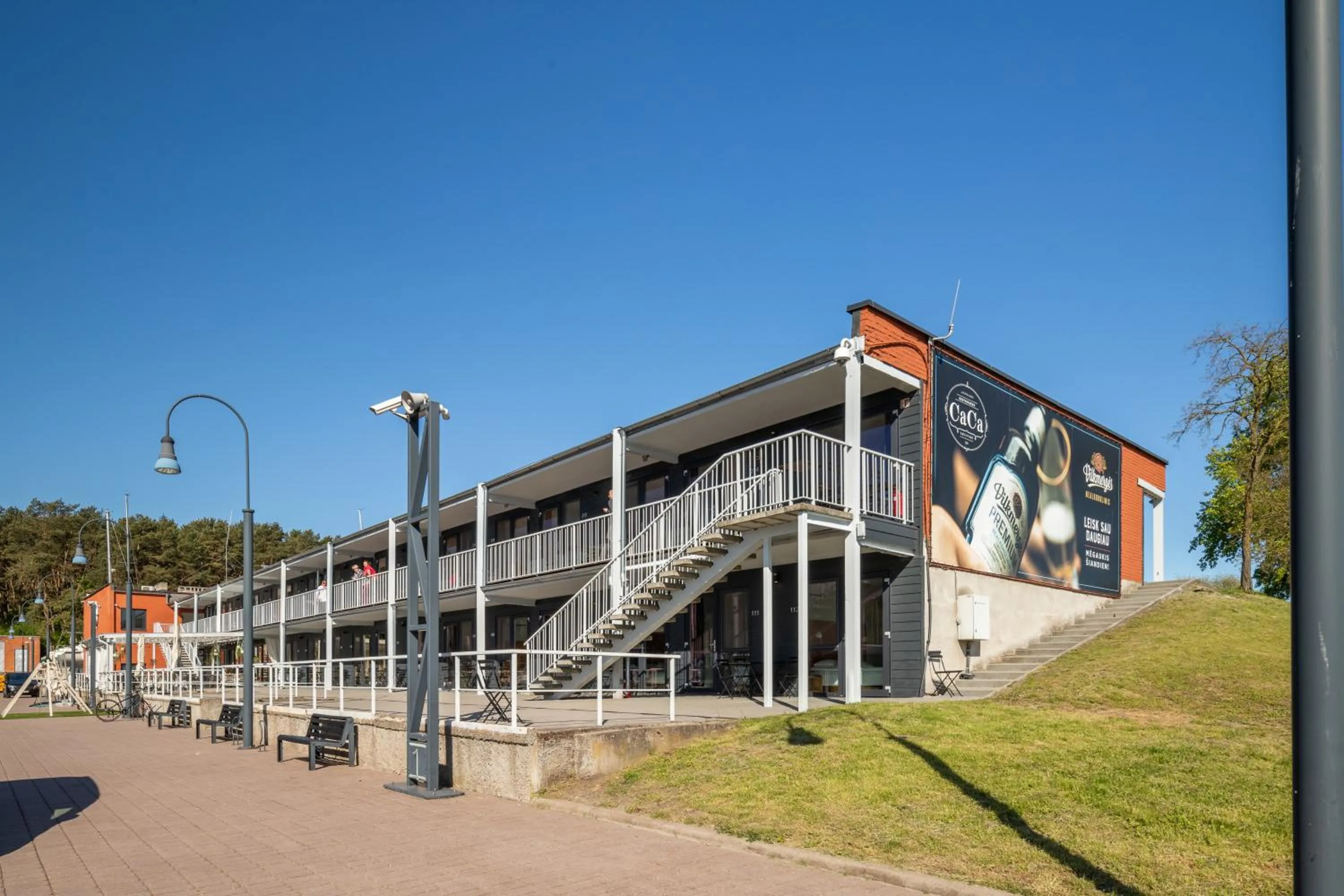 Property building in Smiltynės Jachtklubas