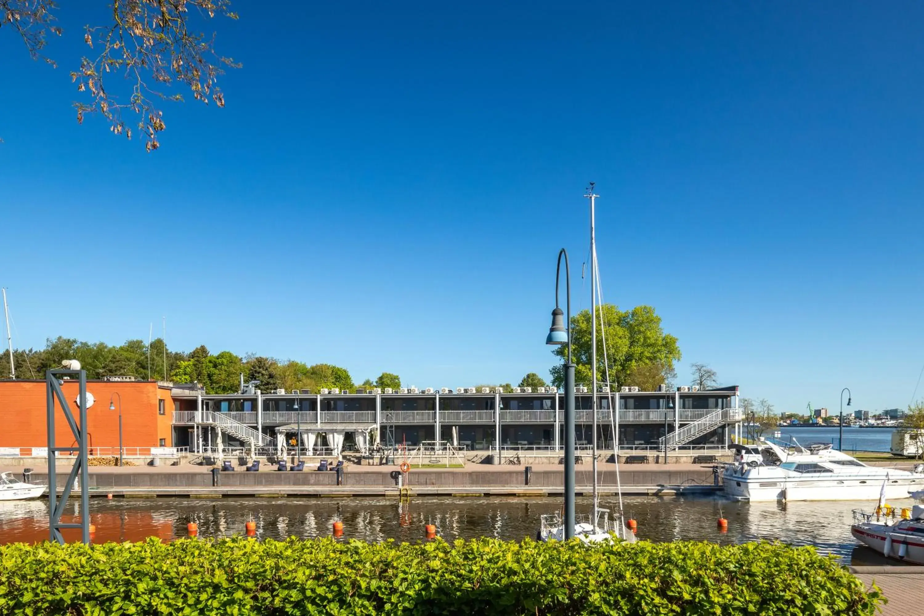 Standard Double Room with Side Lagoon View in Smiltynės Jachtklubas Standard Double Room with Side Lagoon View in Smiltynės Jachtklubas