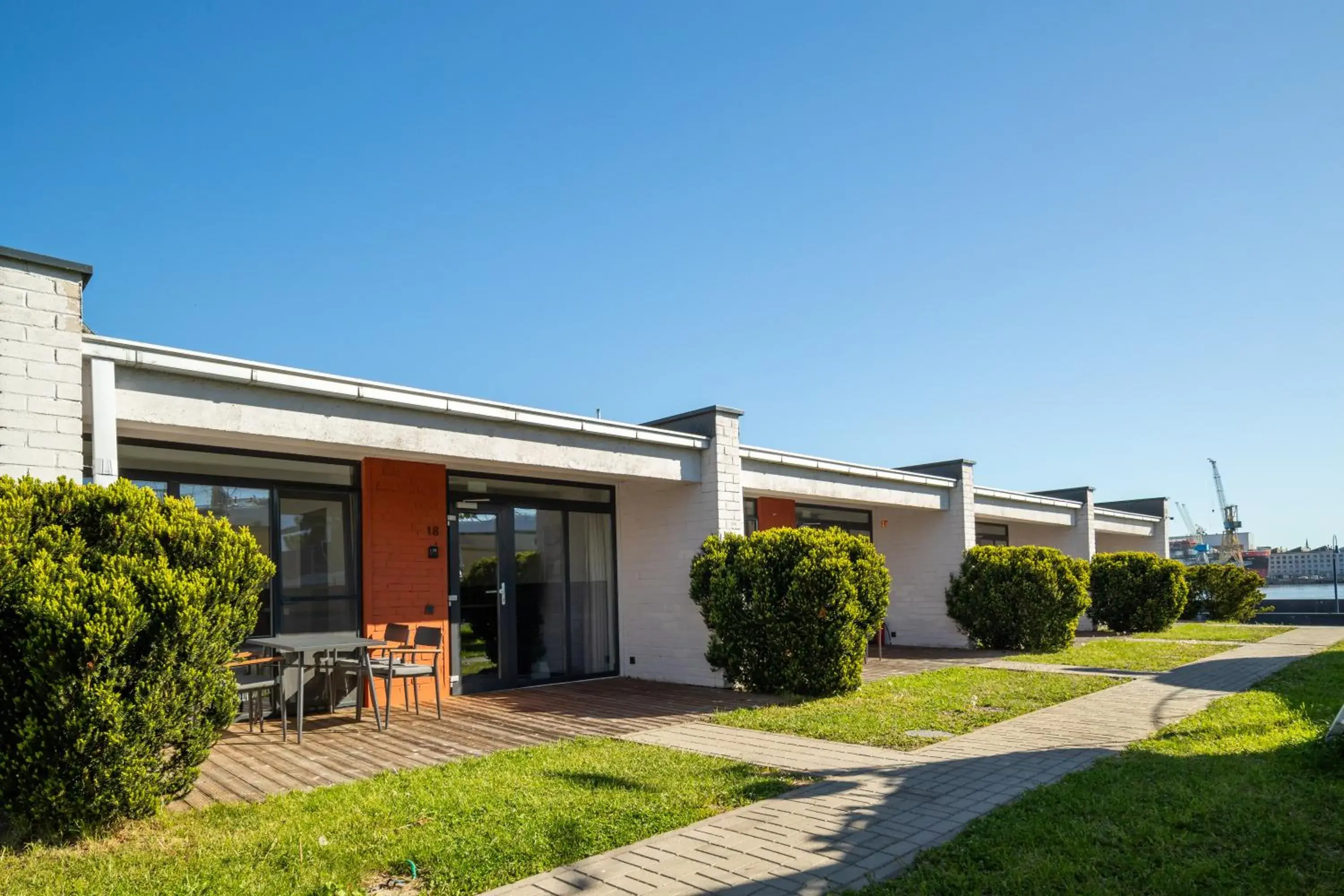 Apartment with Patio and Side Lagoon View in Smiltynės Jachtklubas Apartment with Patio and Side Lagoon View in Smiltynės Jachtklubas