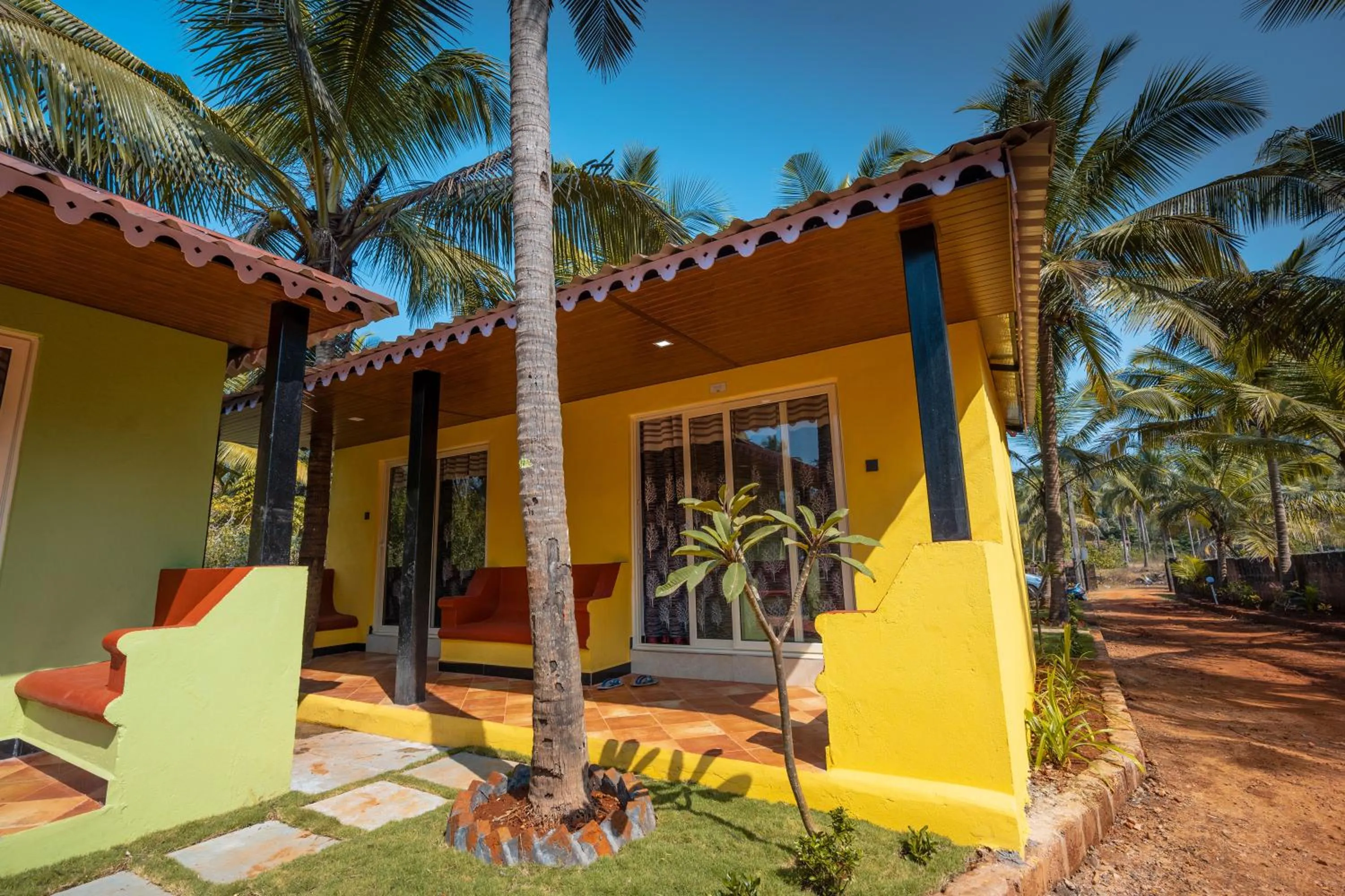 Patio in Kay's By The Sea