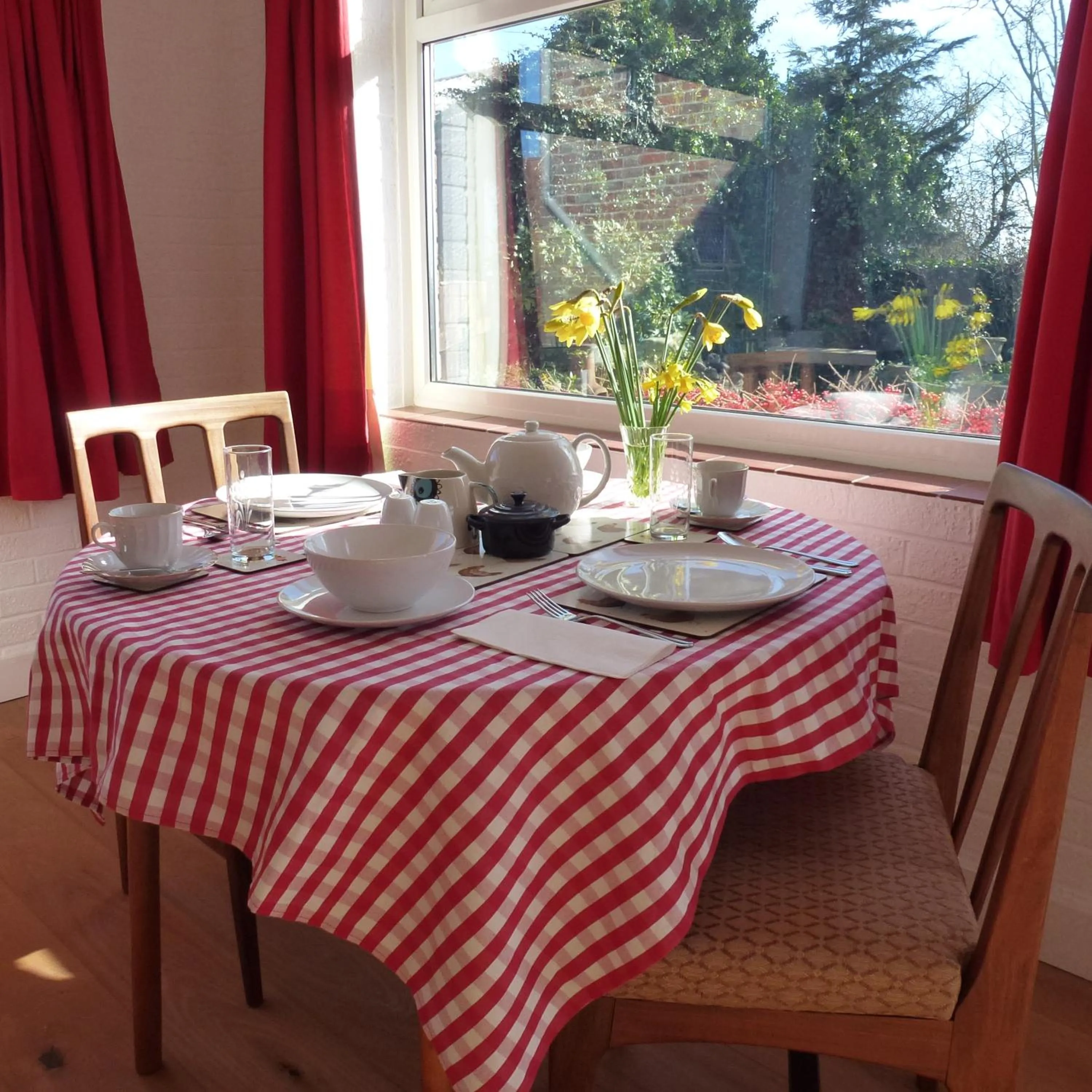 Dining area in Manor Farm Stay