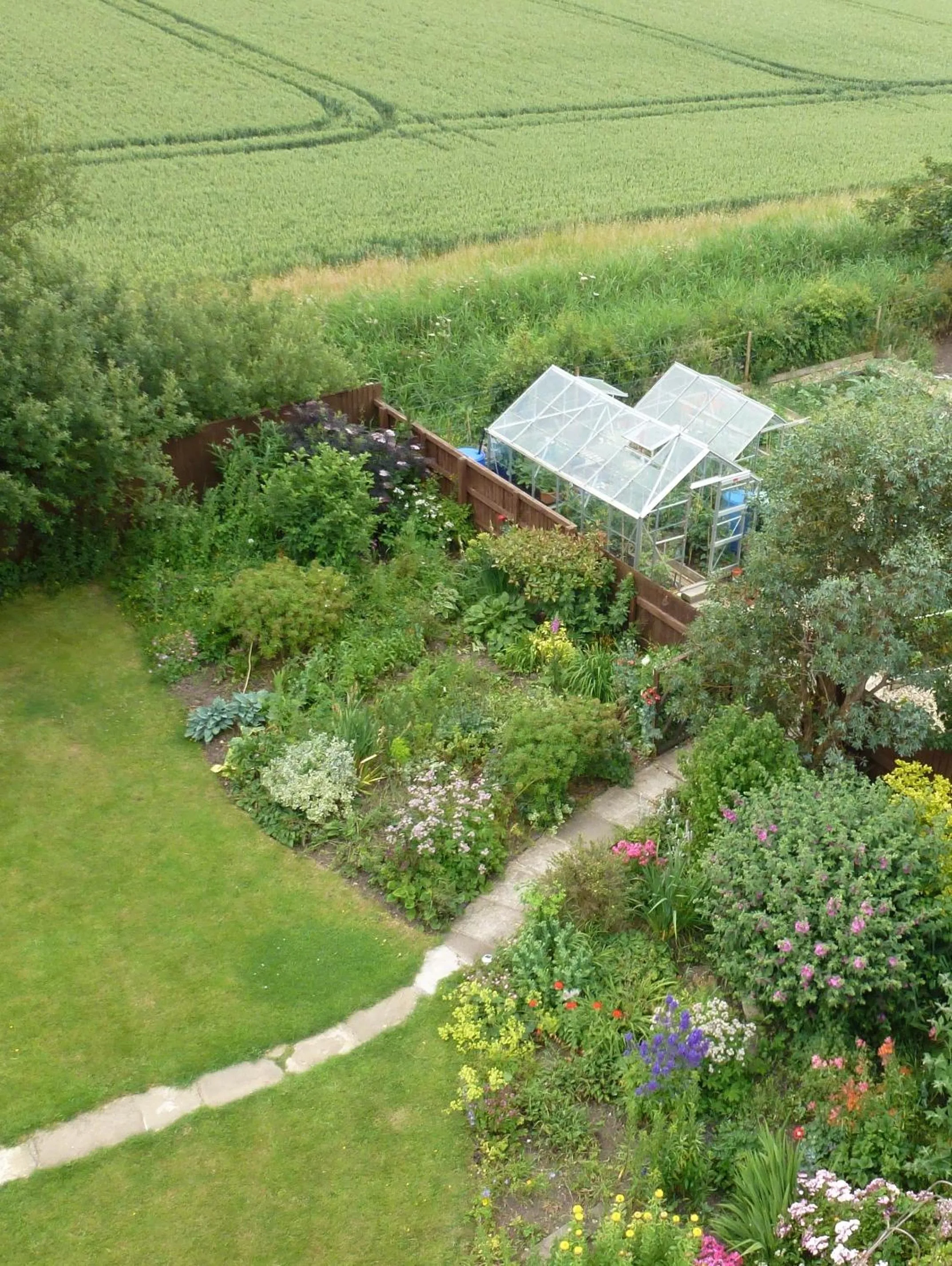 Garden view in Manor Farm Stay