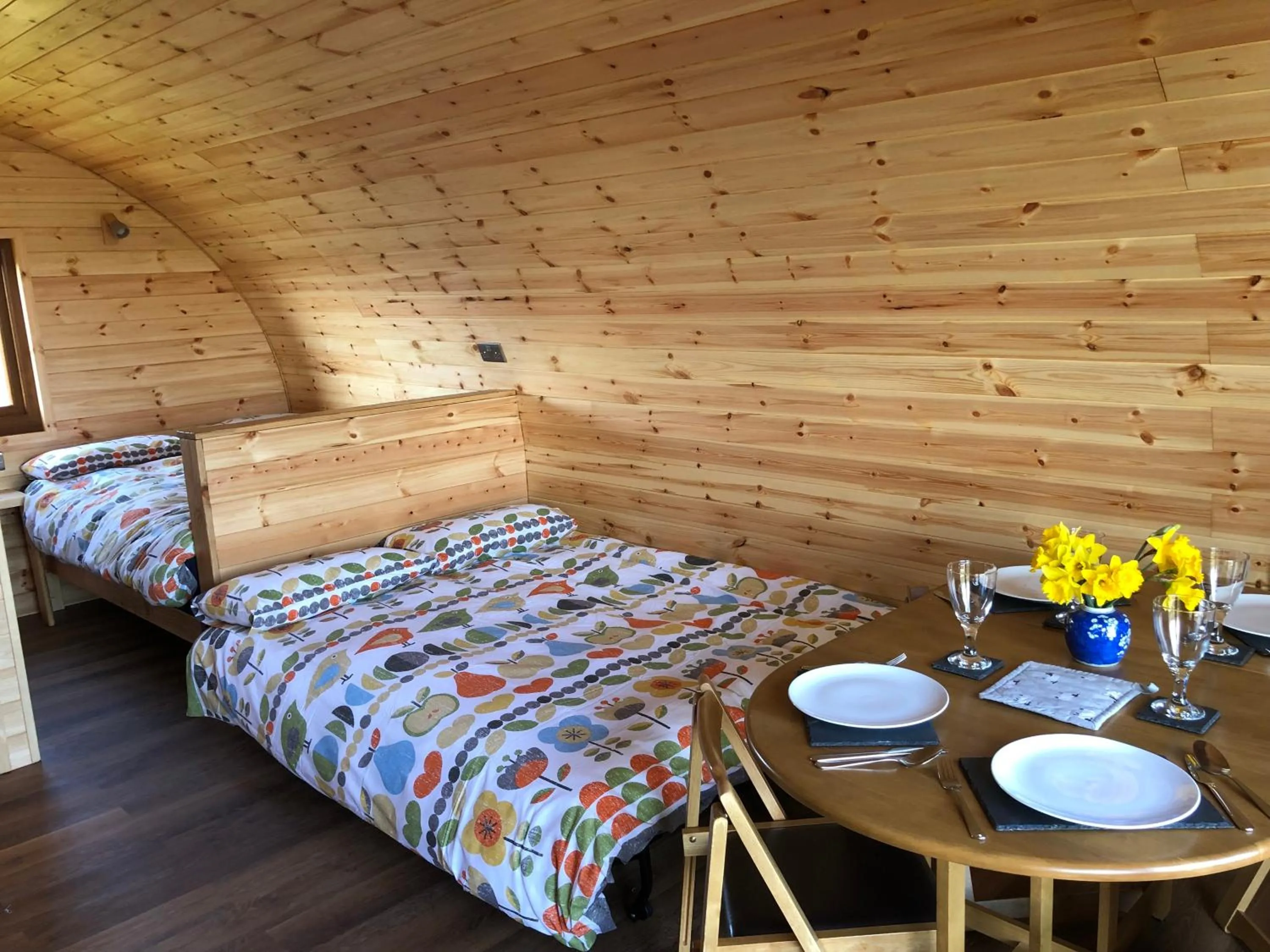 Bed in Manor Farm Stay