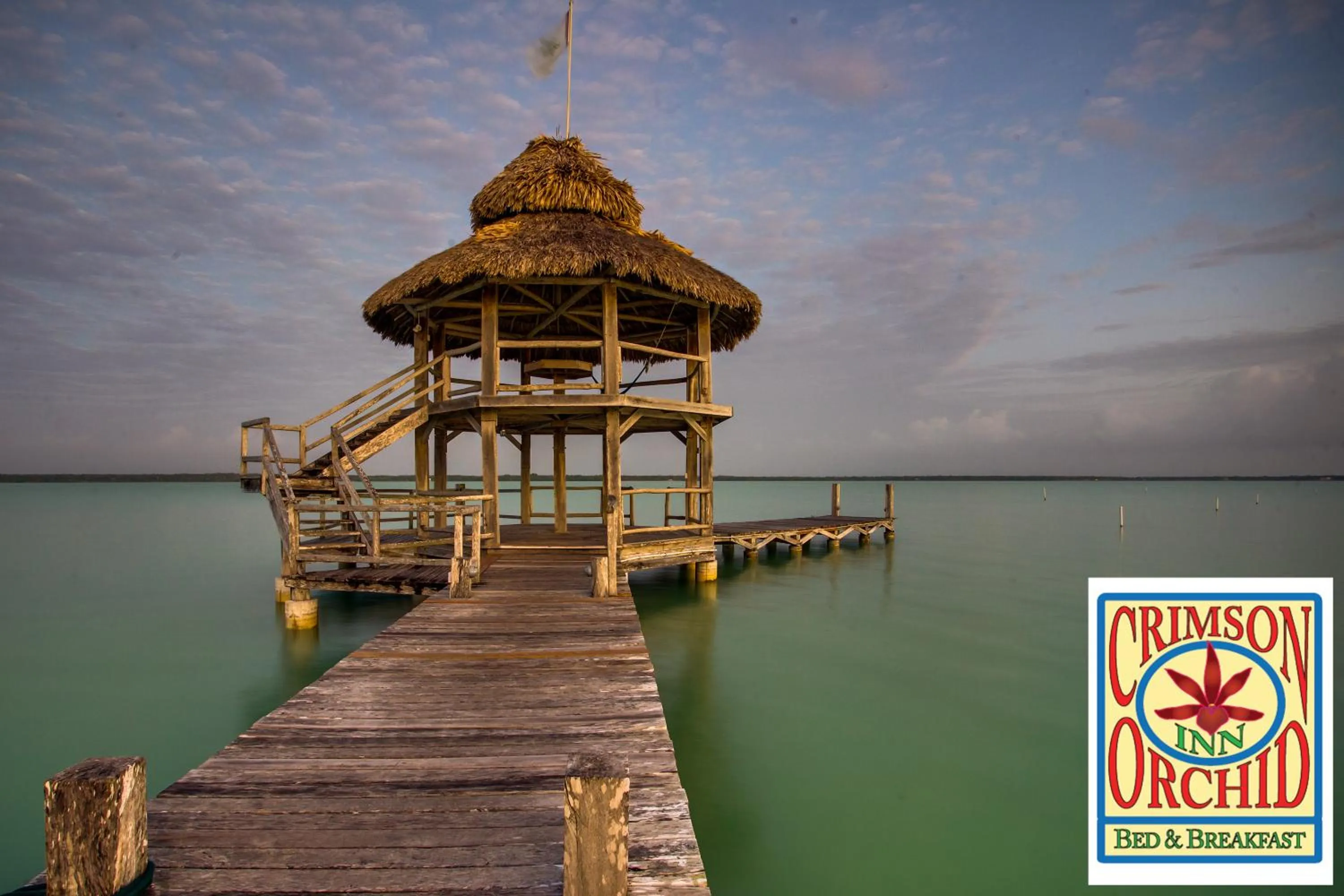 Decorative detail in The Crimson Orchid Inn at Orchid Bay