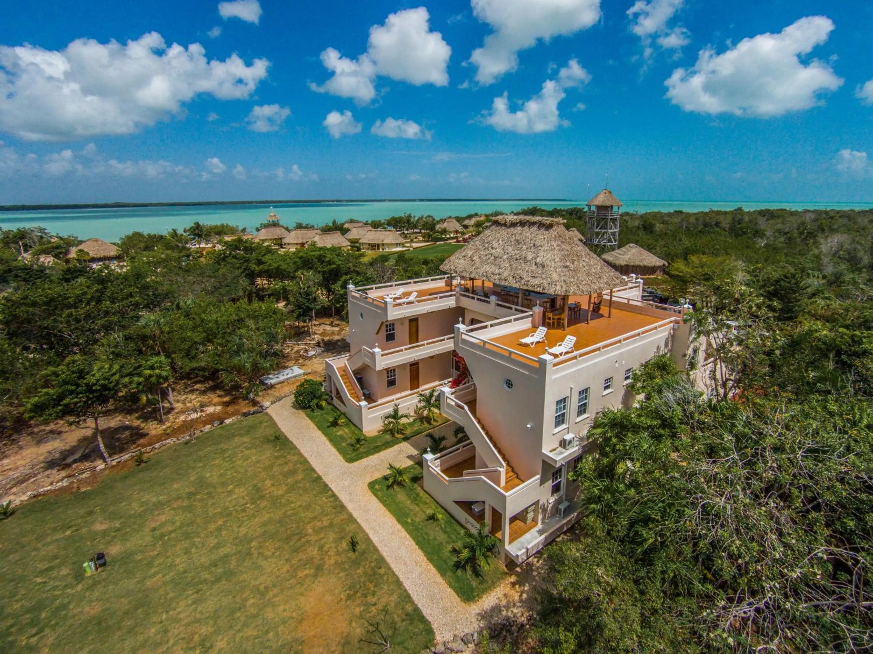 Bird's eye view in The Crimson Orchid Inn at Orchid Bay