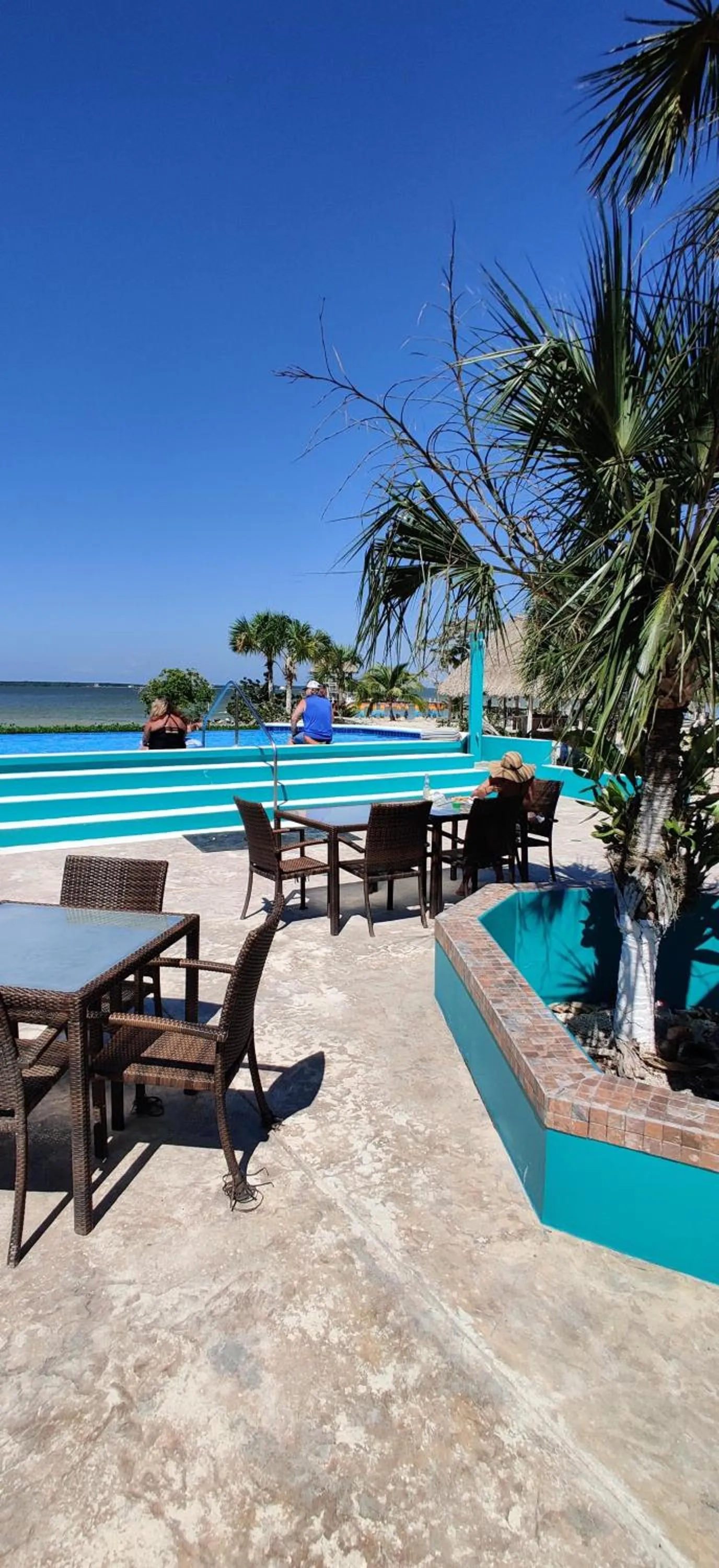 Swimming pool in The Crimson Orchid Inn at Orchid Bay
