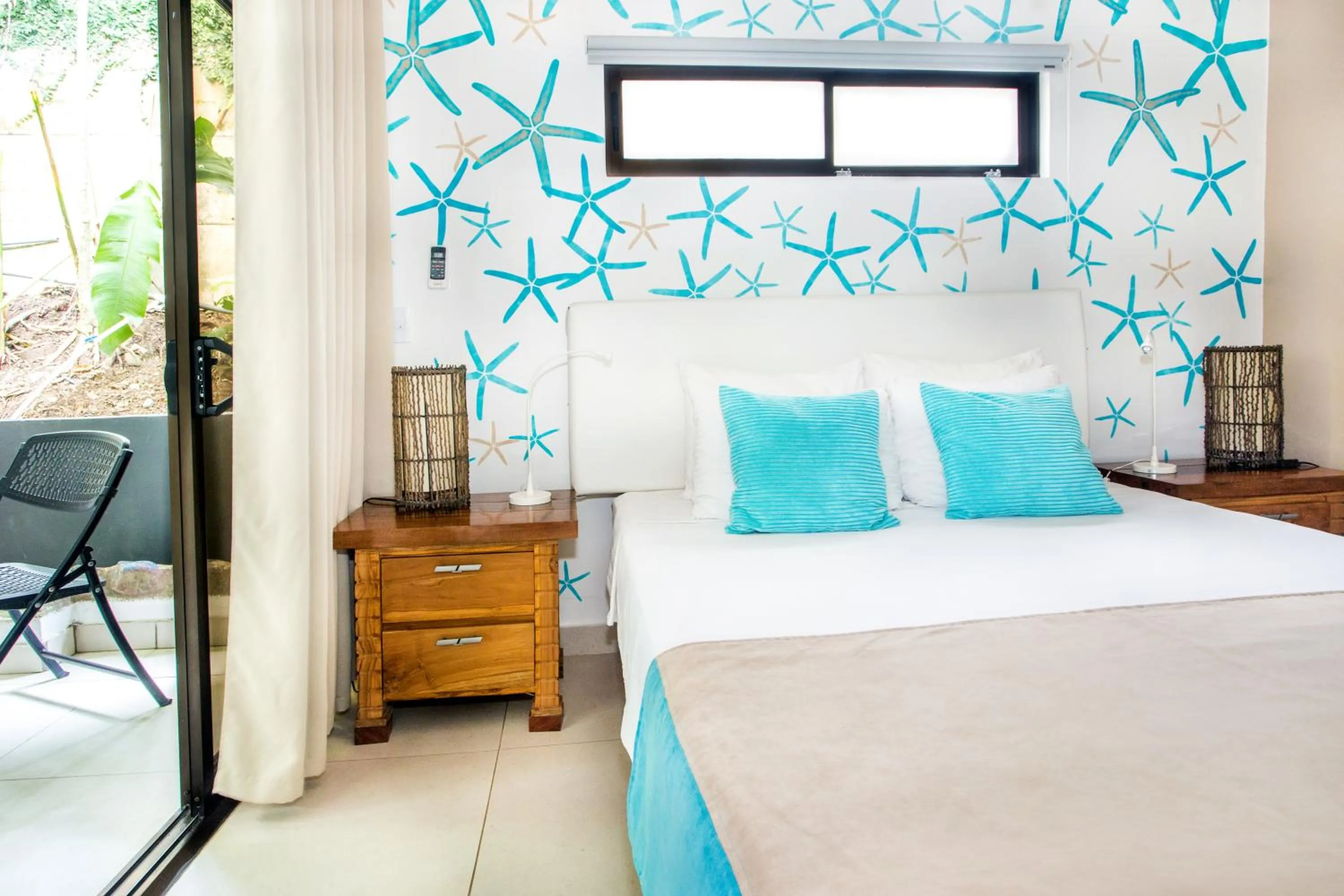 Bed in Tico Tico Villas - Adult Only