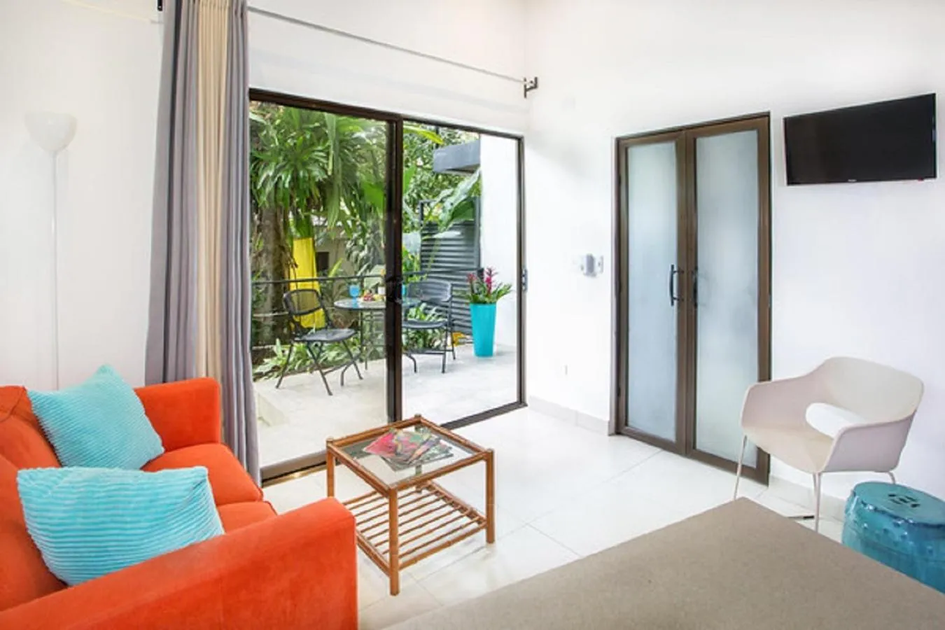 Patio in Tico Tico Villas - Adult Only