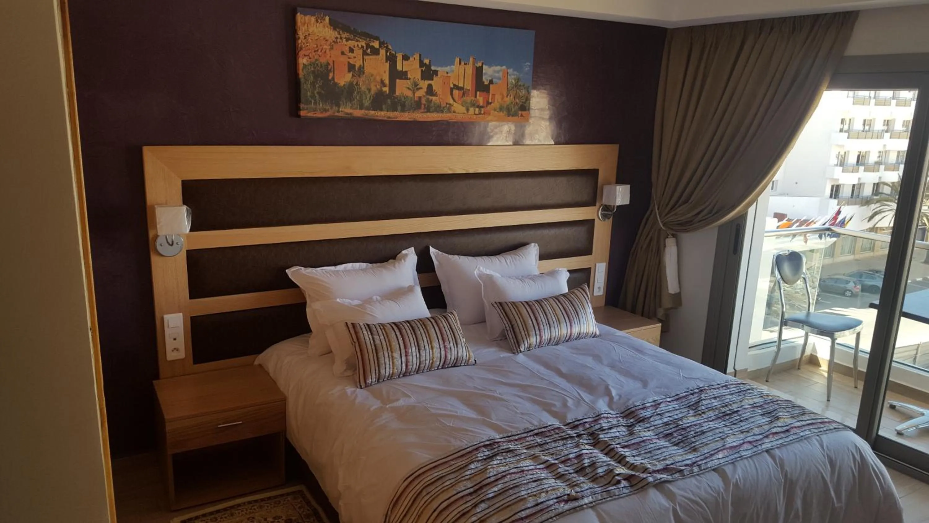 Bedroom, Bed in Rofaida Appart'Hotel