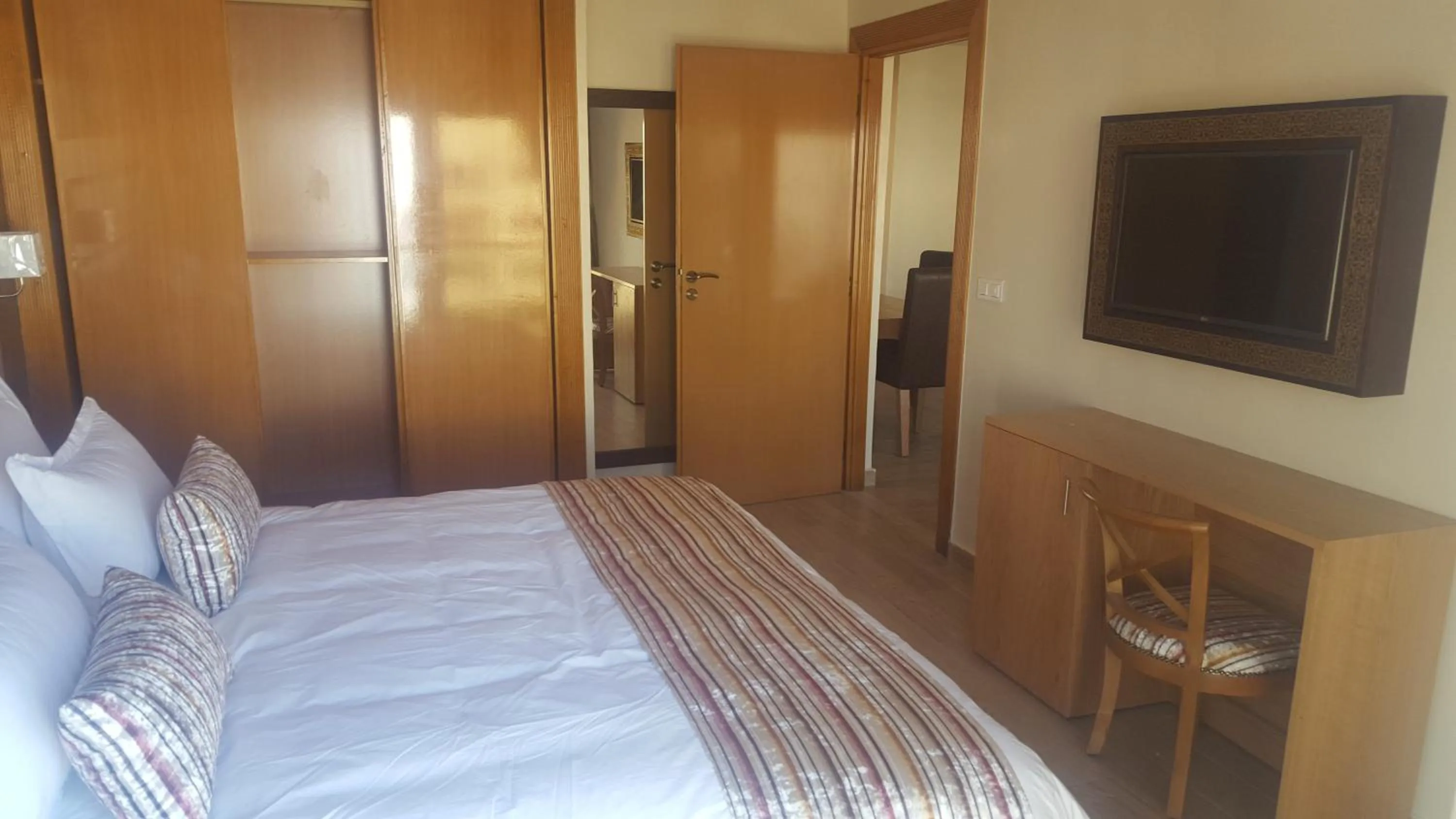 Bedroom, Bed in Rofaida Appart'Hotel