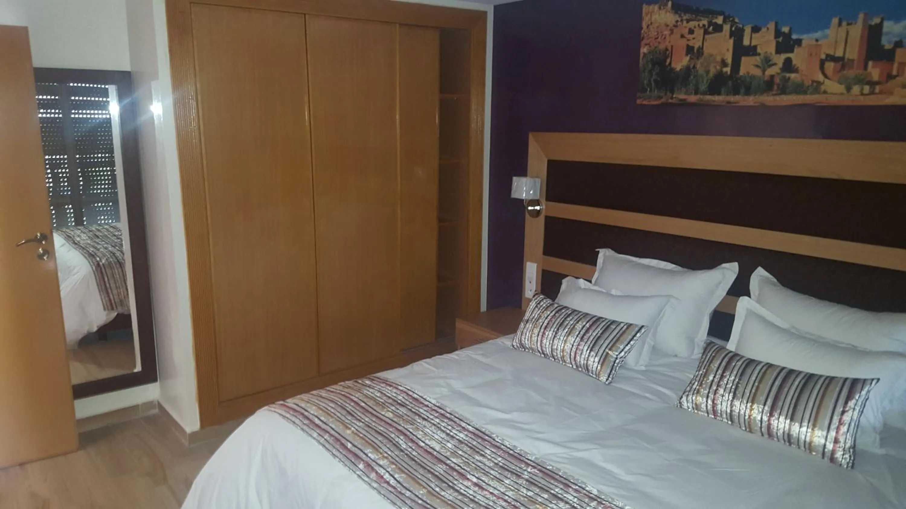 Bedroom, Bed in Rofaida Appart'Hotel