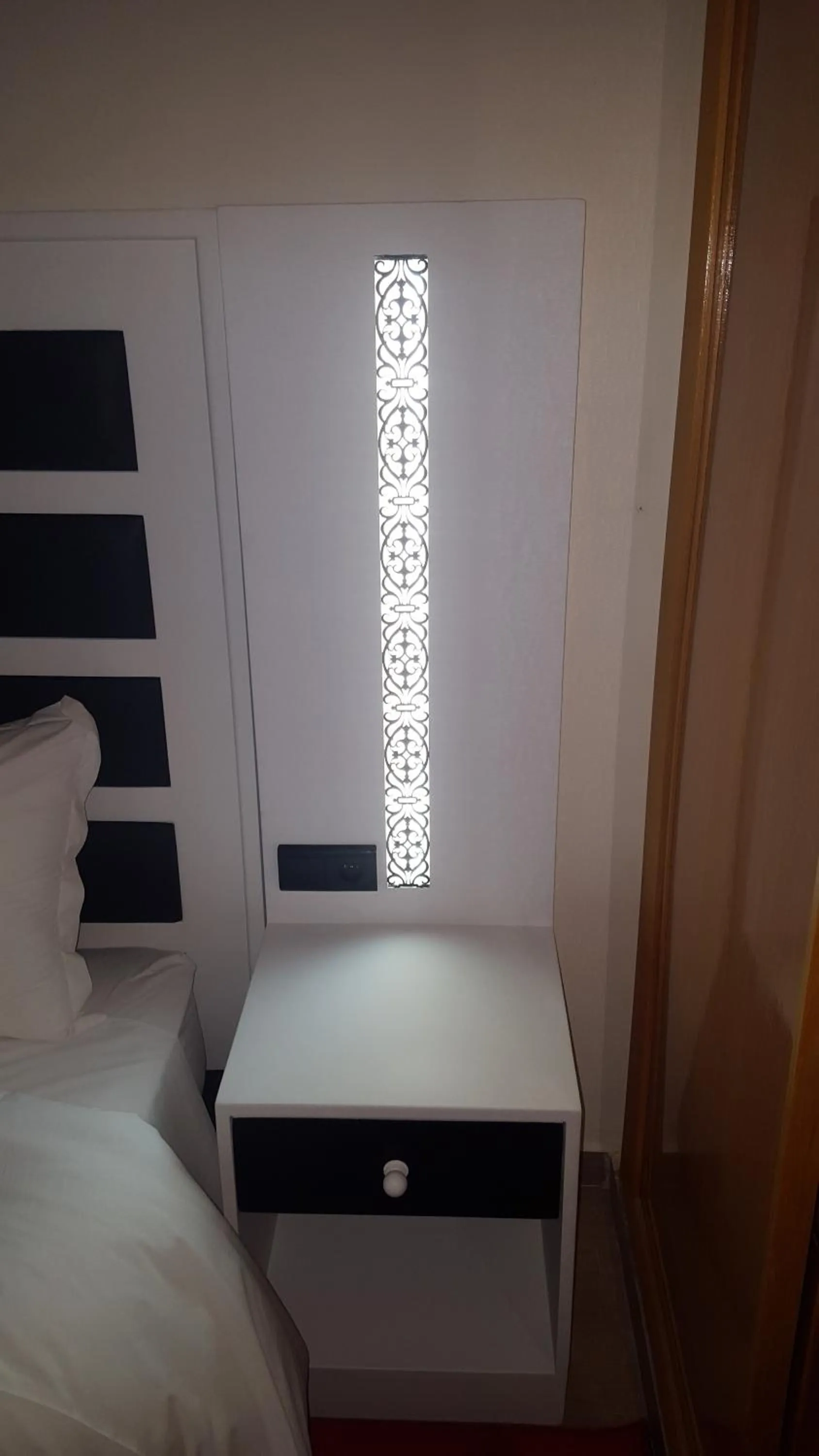 Decorative detail, Bed in Rofaida Appart'Hotel