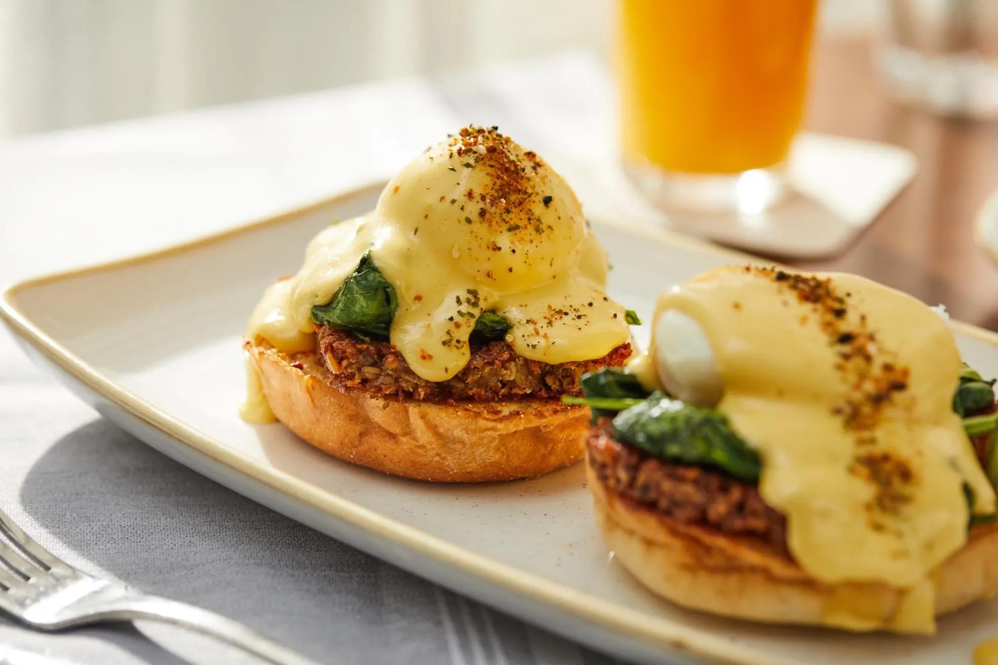 Food close-up in Hotel Covington Cincinnati Riverfront