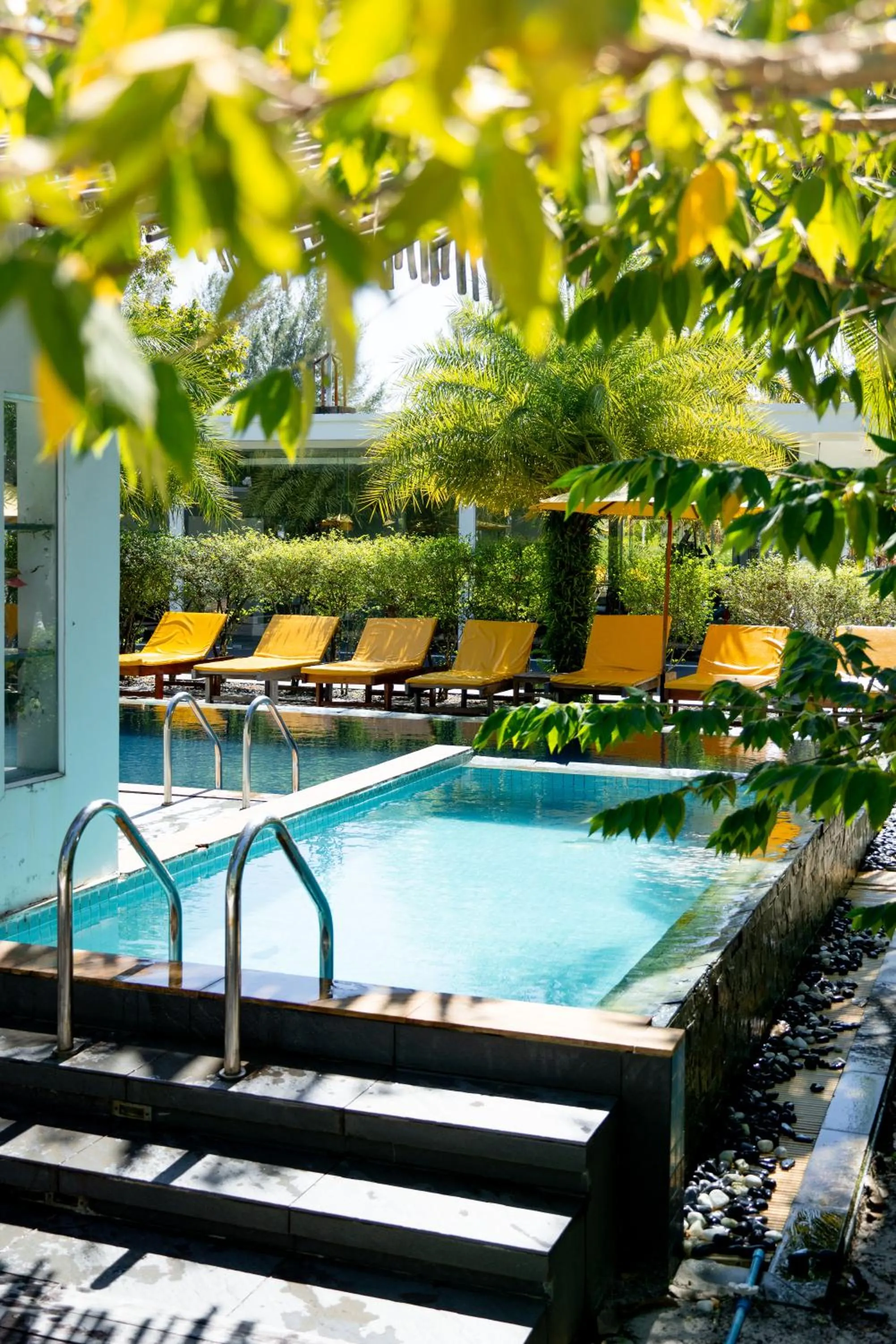 Swimming pool in Long Set Resort