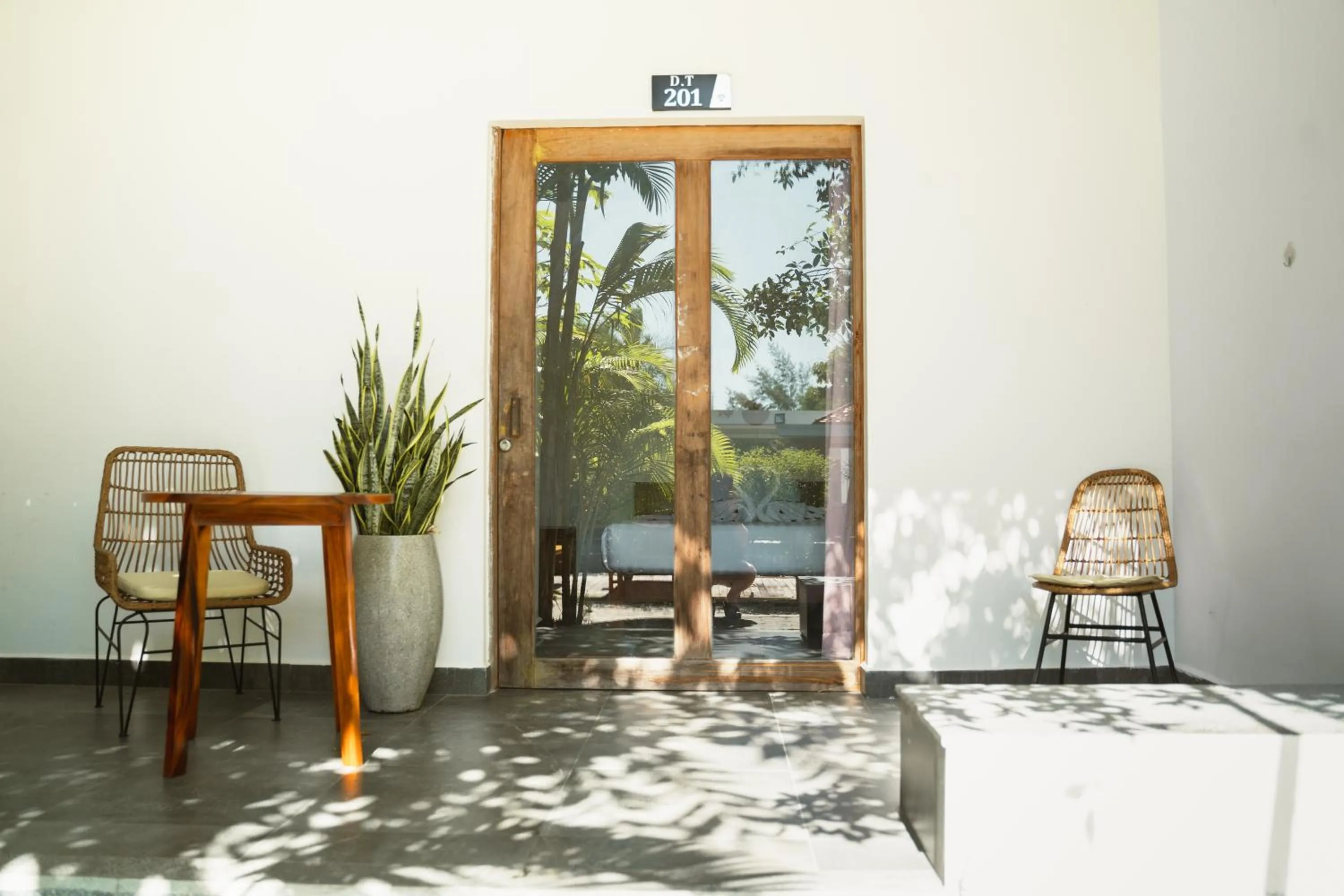 Balcony/Terrace in Long Set Resort