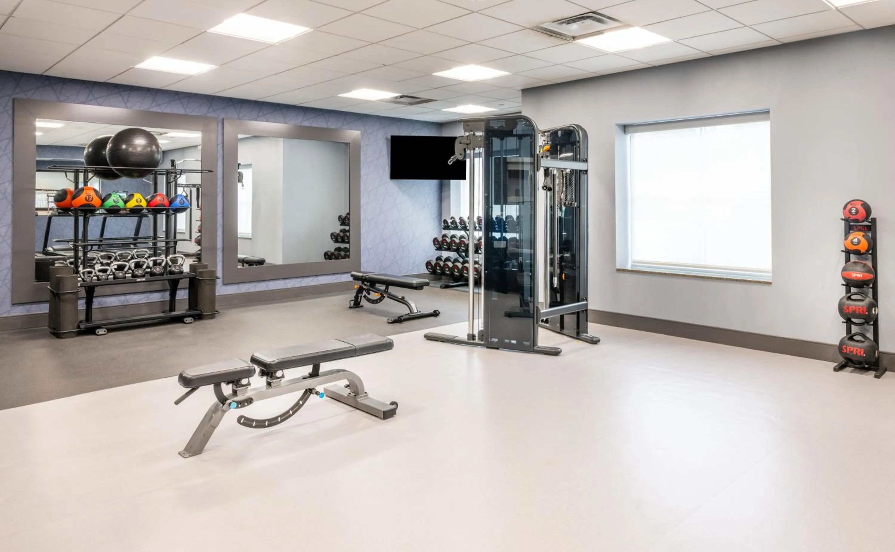 Fitness centre/facilities in Homewood Suites by Hilton Pittsburgh-Southpointe