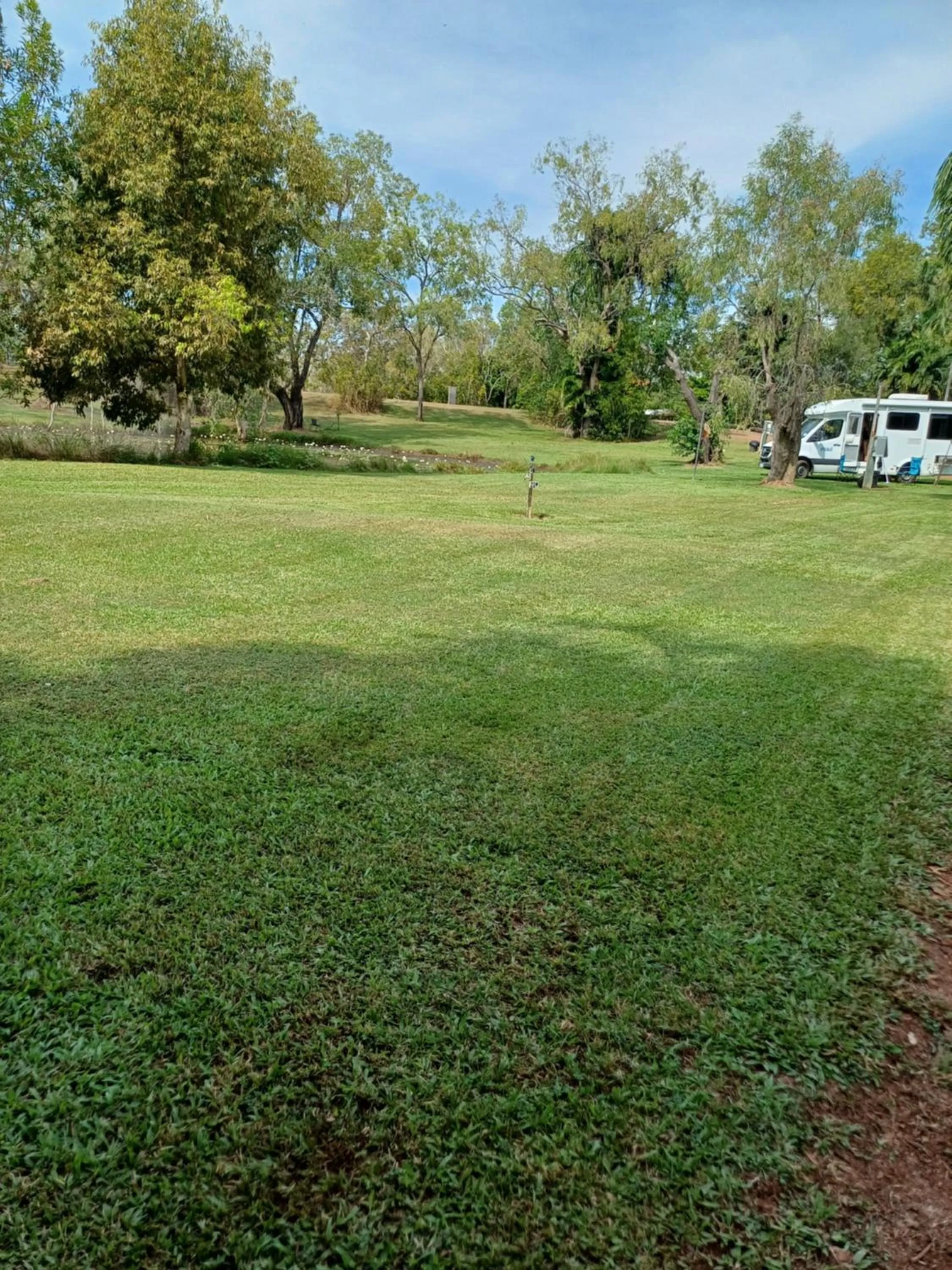 Garden in AAOK Lakes Resort and Caravan Park